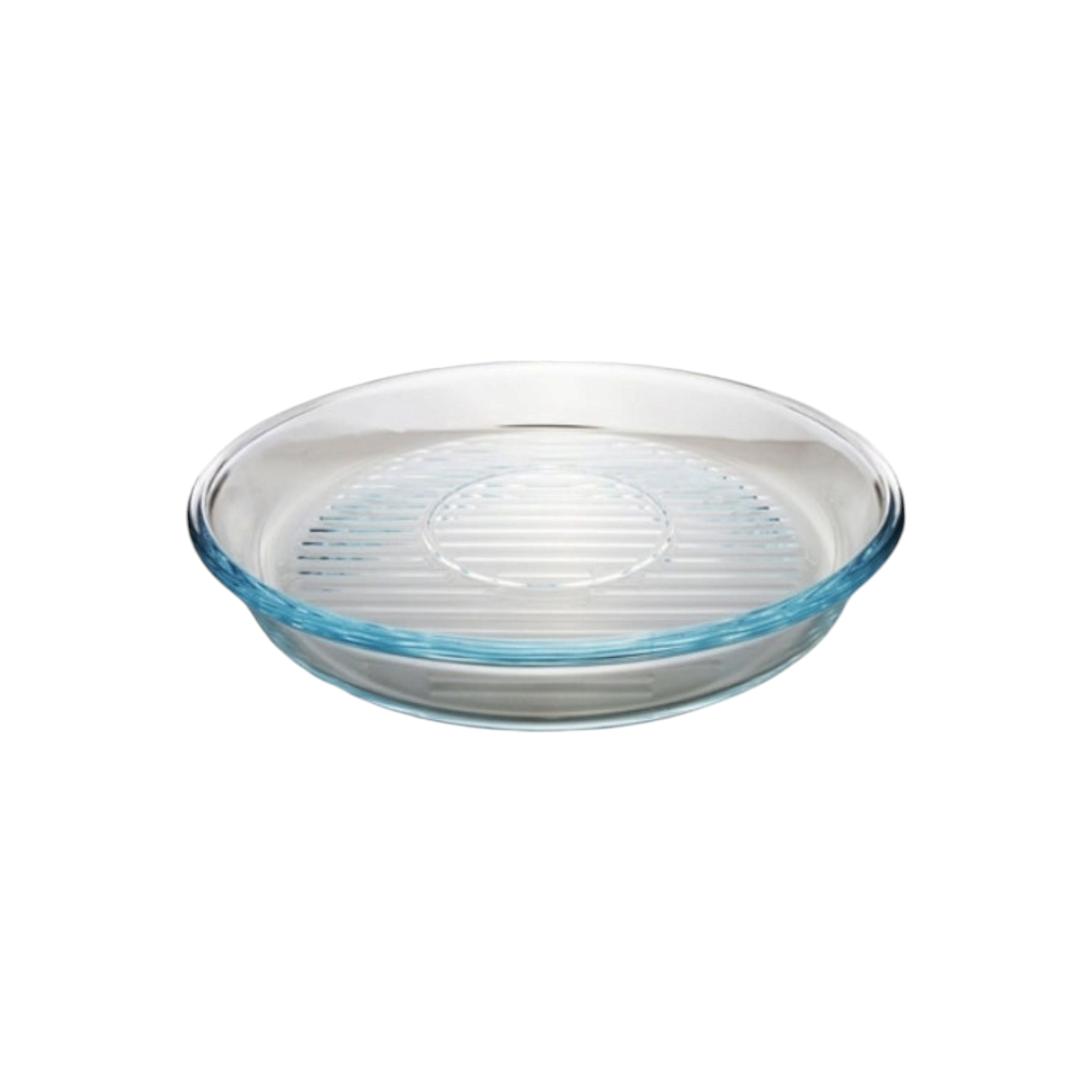 Borcam Glass Serving Dish Tray Grill Round 318.5mm 23308