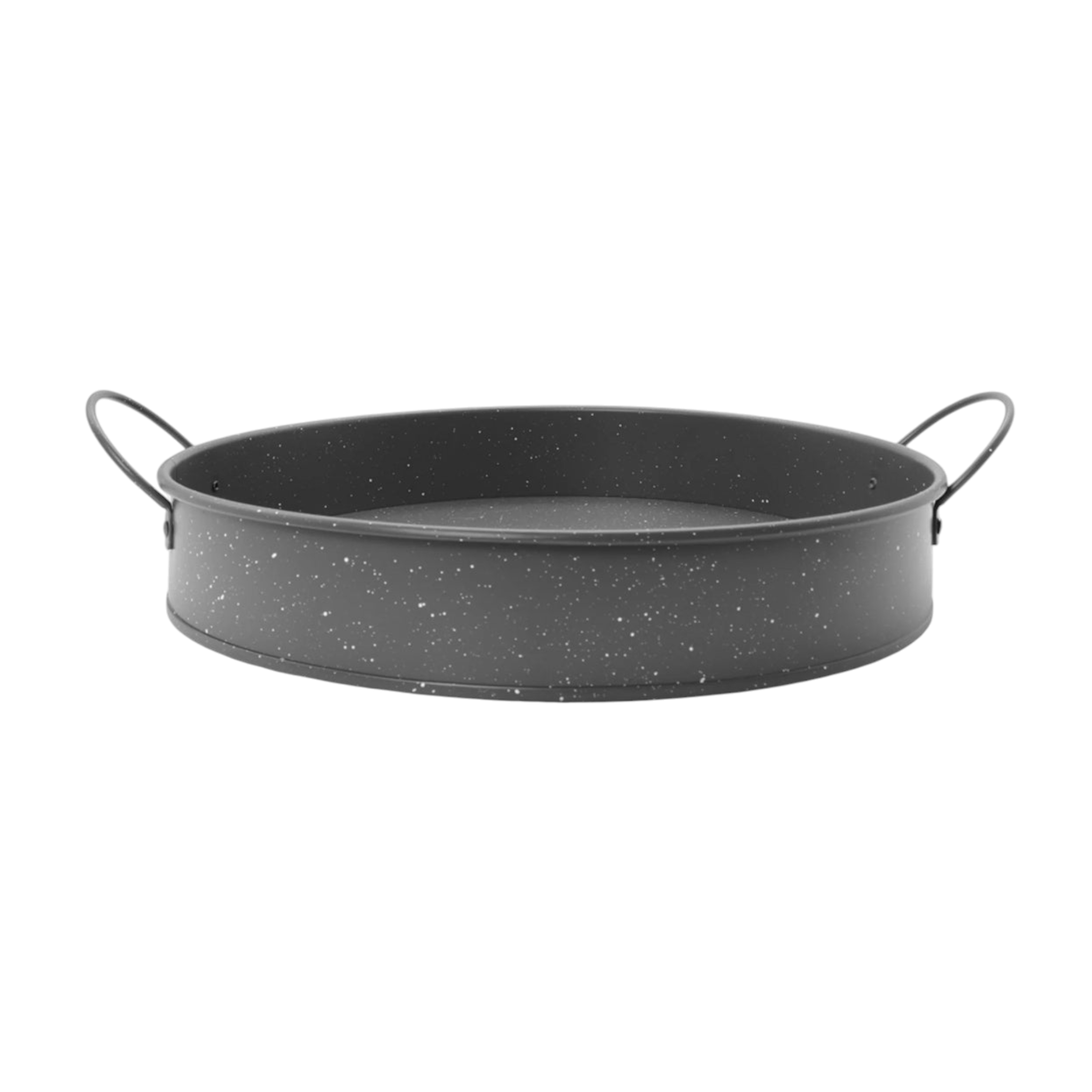 Bar Butler Bar Serving Tray Grey & Mottled White