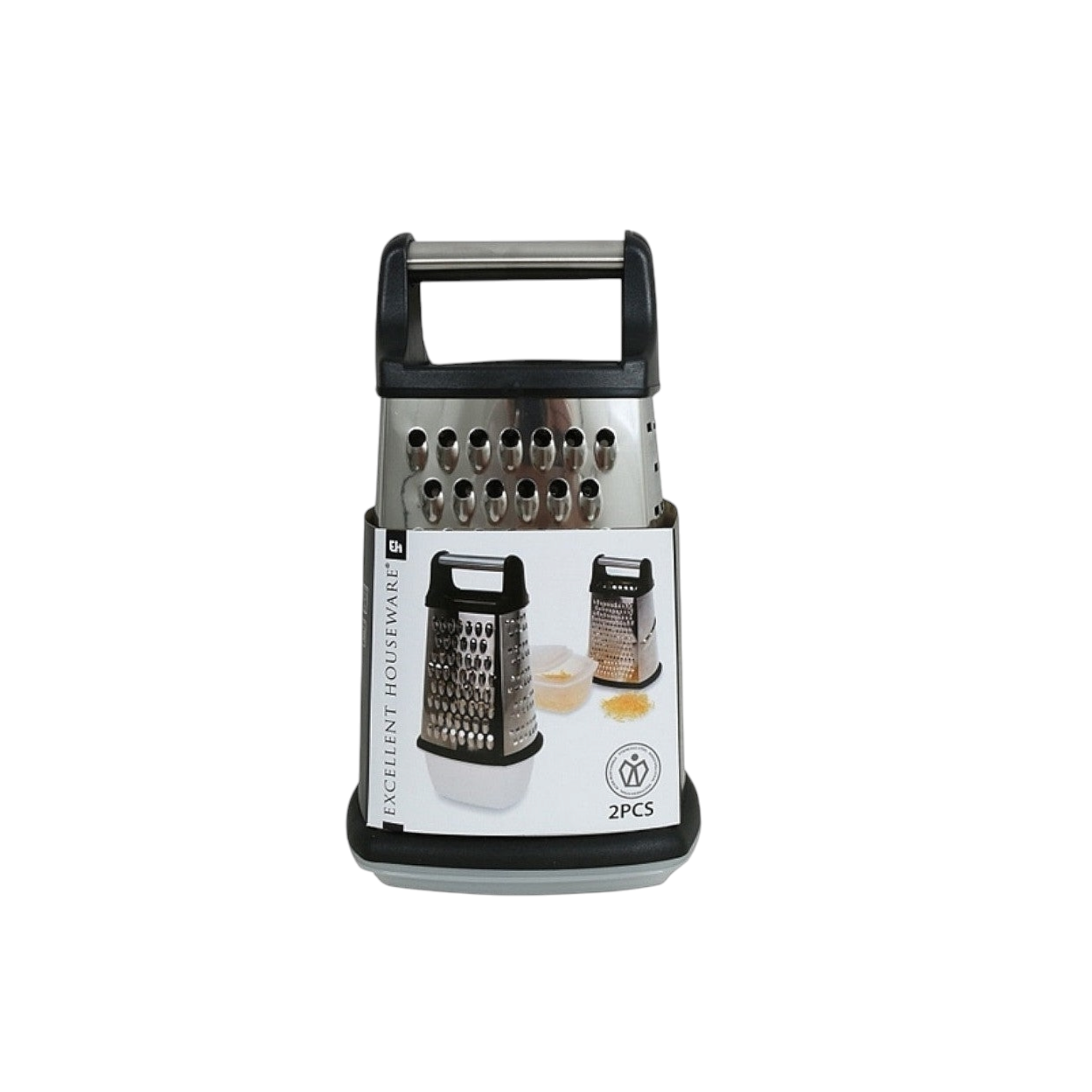 Grater with Container Stainless Steel 21652