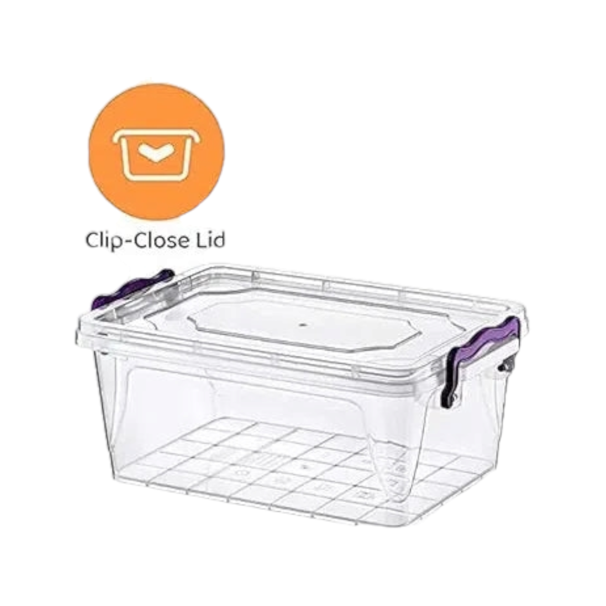 Nu Ware Plastic Fit Storage Box 8.5L IC-TP545