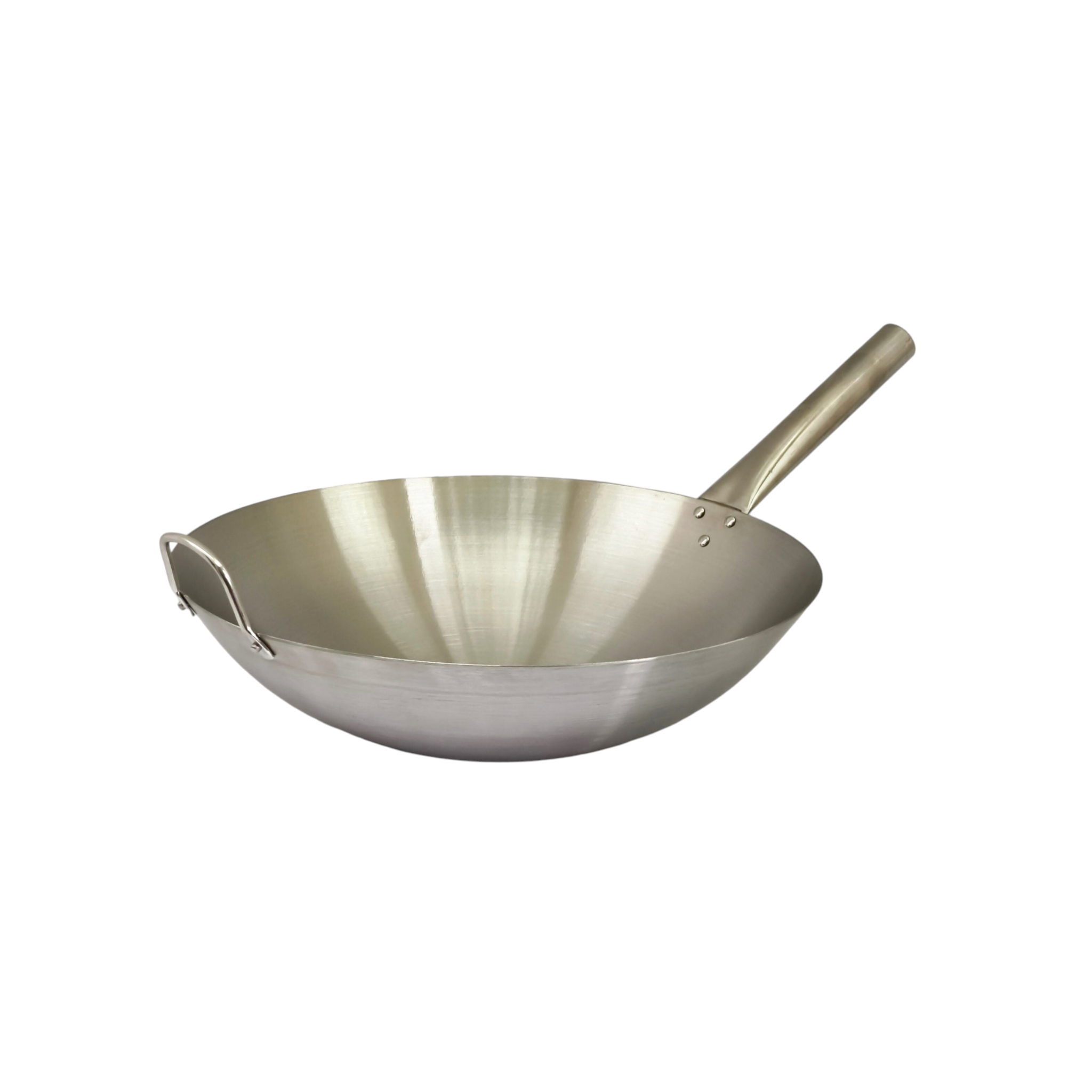 Wok Non-Stick 39.5cm Carbon Finish with Handle Stainless Steel XSS2135