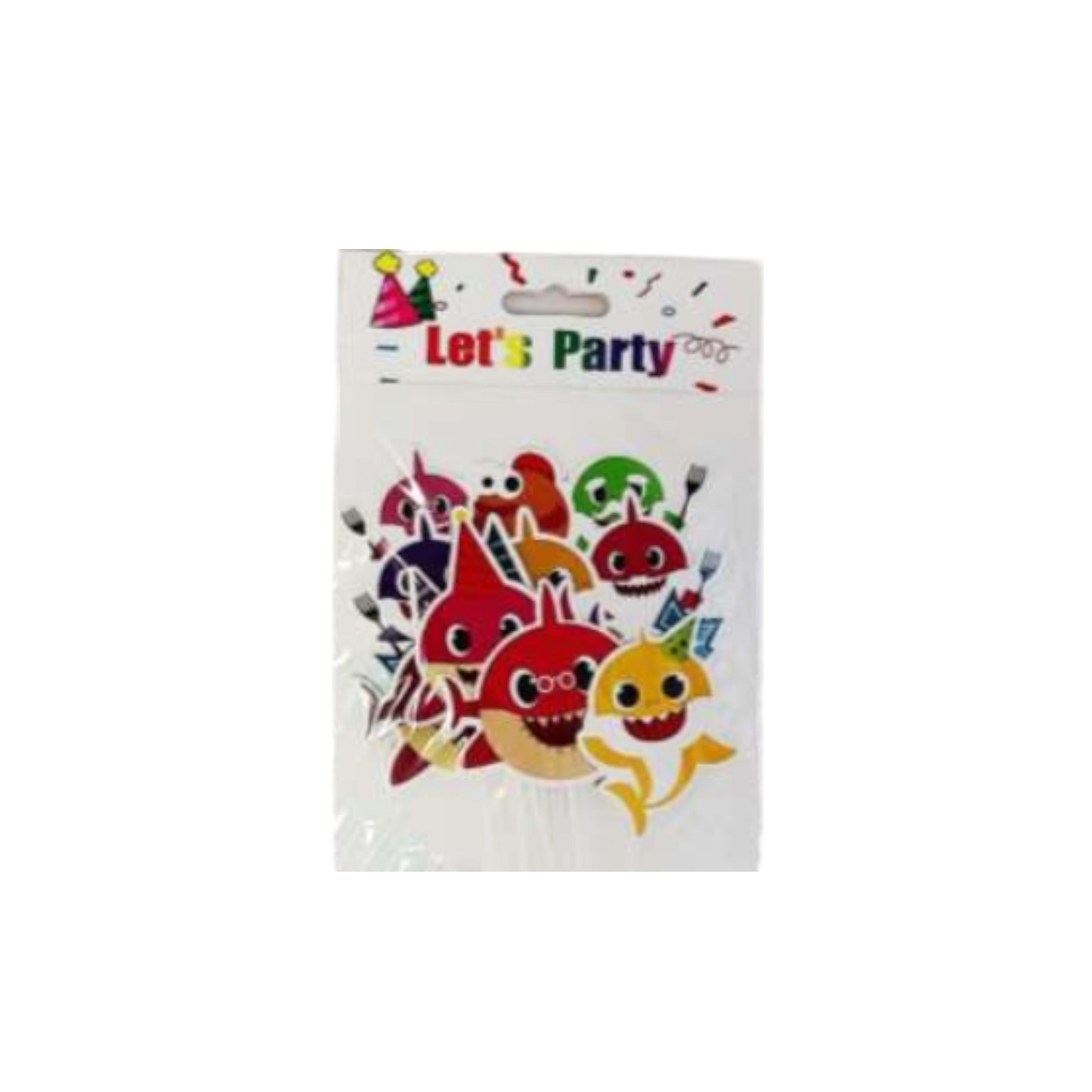 Disney Baby Shark Party Cake Topper Set 6pack