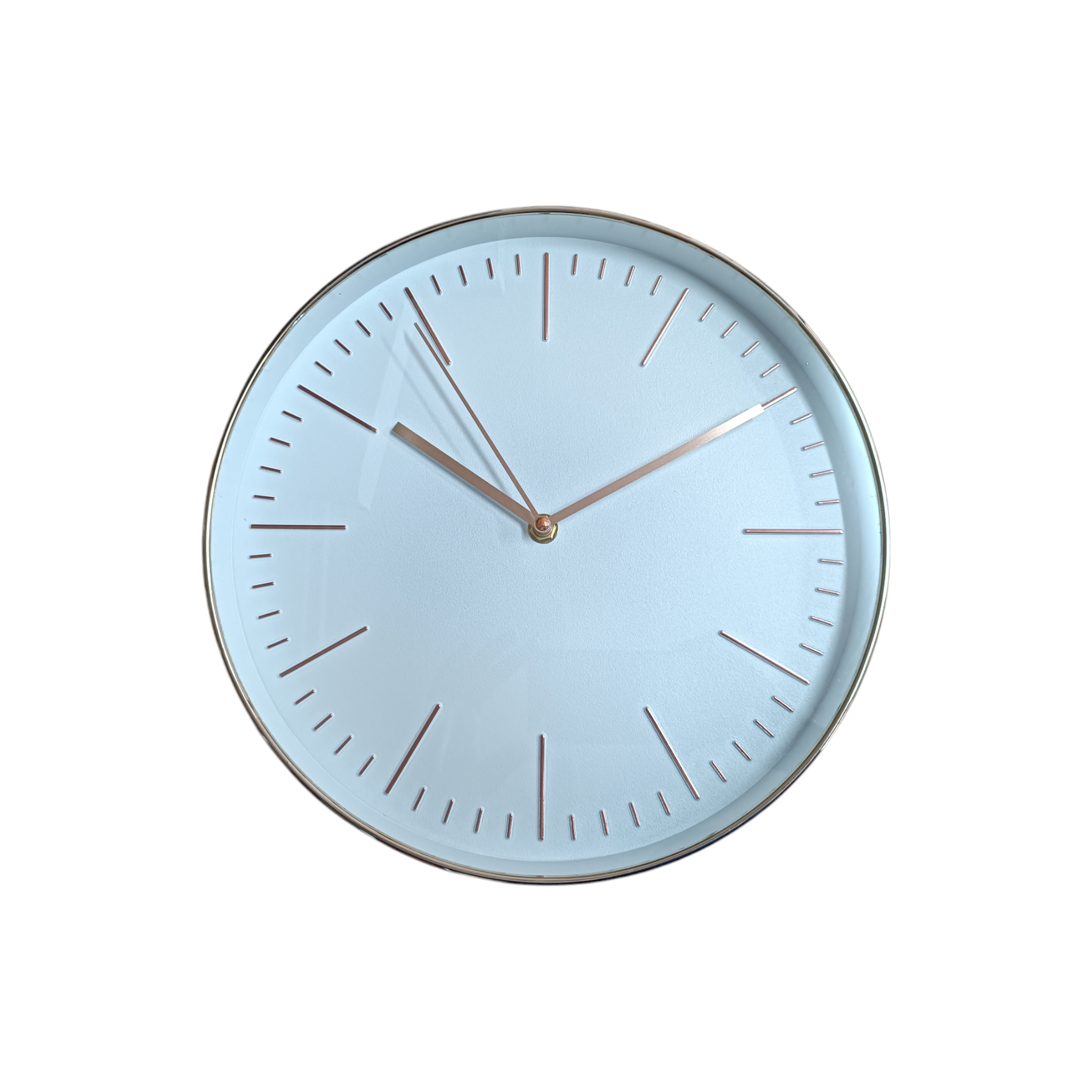 Wall Clock 30x30x4cm White