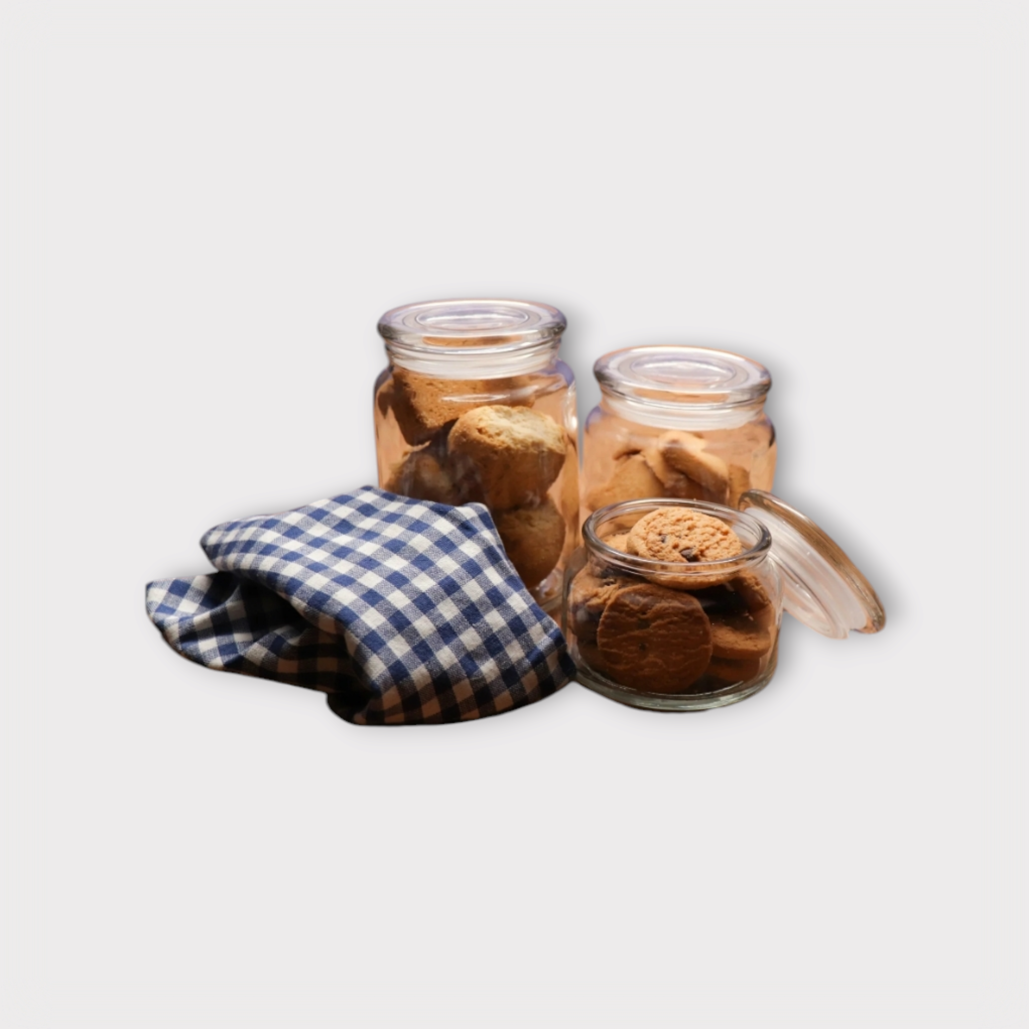 Regent Glass Storage Jar 550ml with Glass Lid 26112