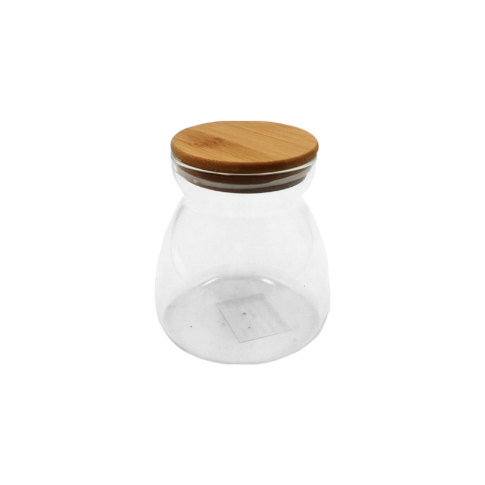 Regent Glass Canister Jar 650ml Borosilicate with Bamboo Lid 26125