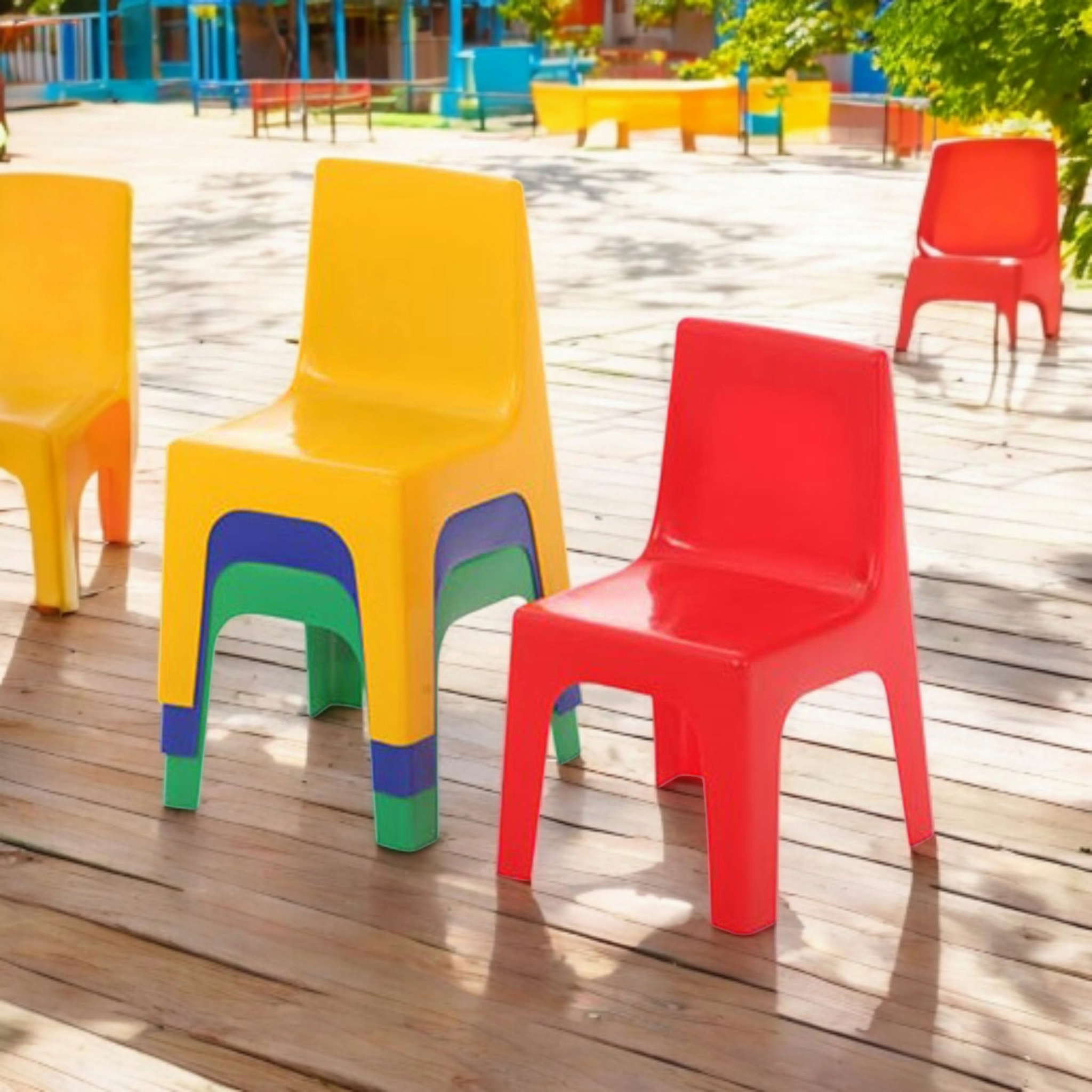 Jolly Kiddies Chair Plastic