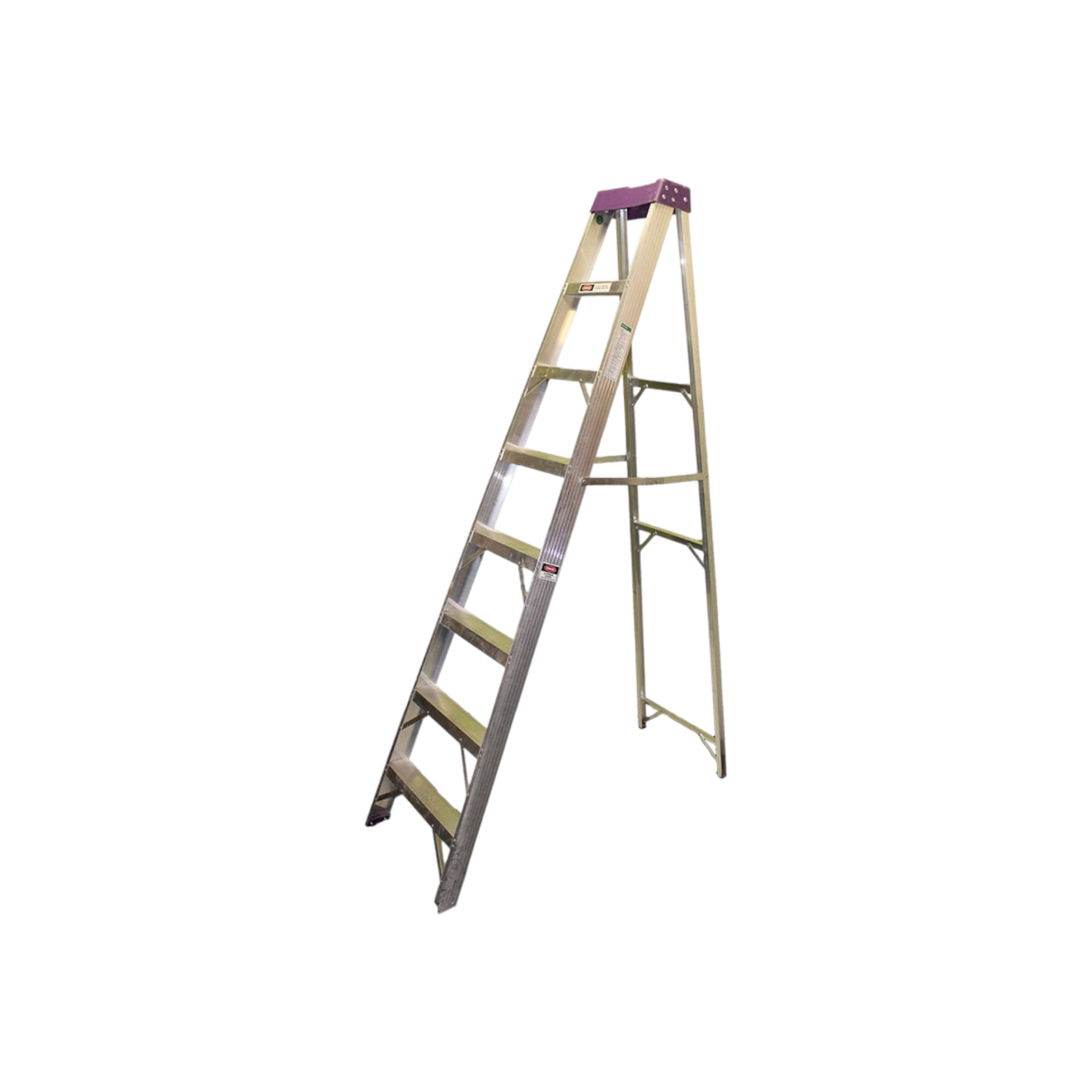 Aluminum Step Ladder Industrial 6 Step Single ASL6