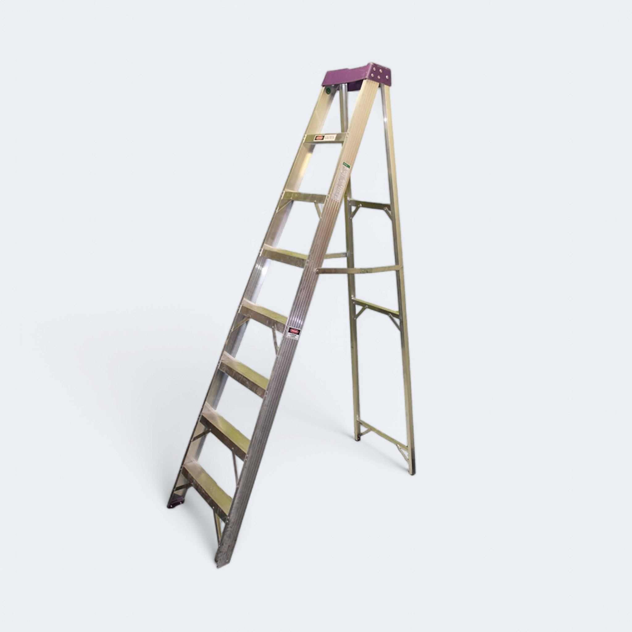 Aluminum Step Ladder Industrial 6 Step Single ASL6