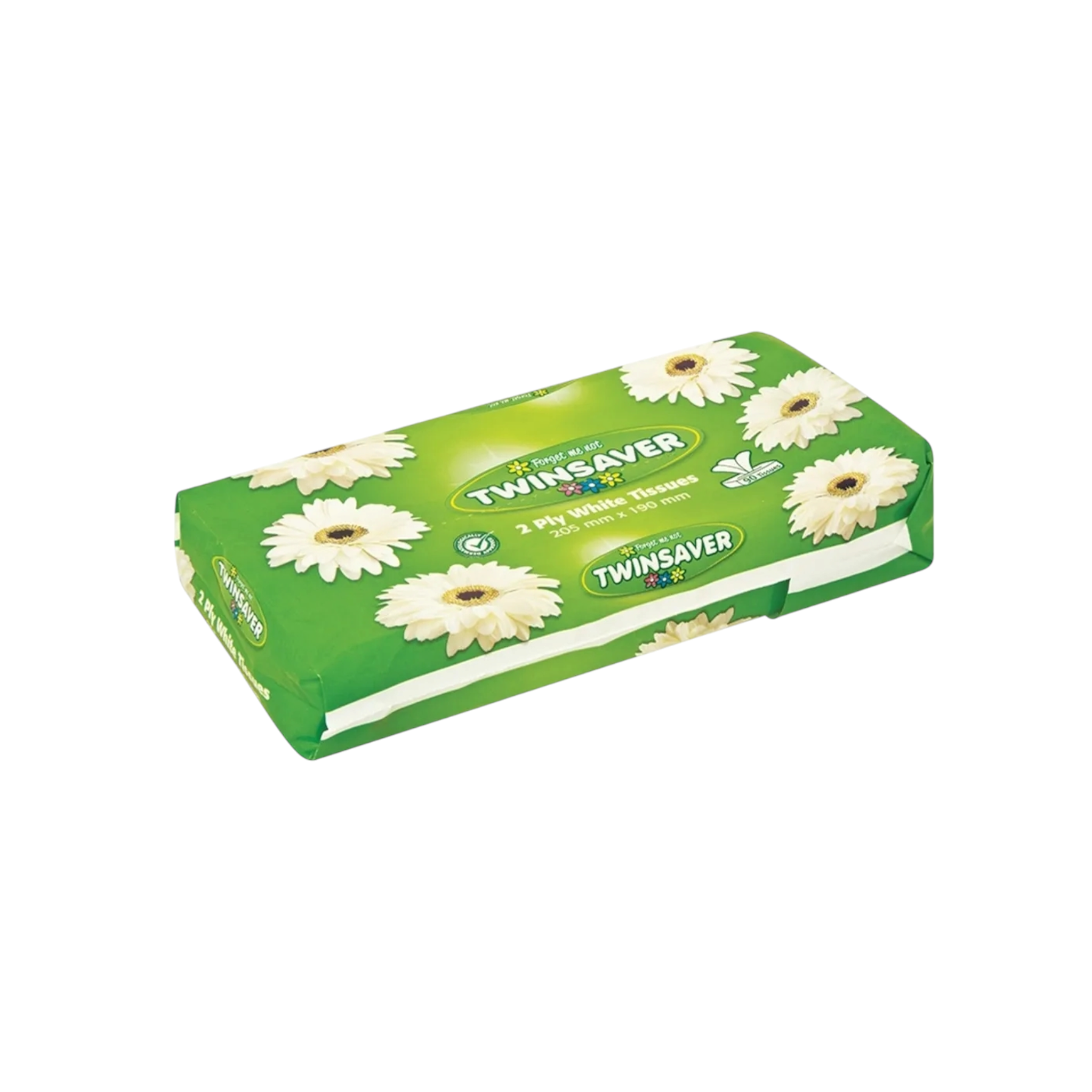 Twinsaver Snowsoft 2ply 180 Facial Tissues White