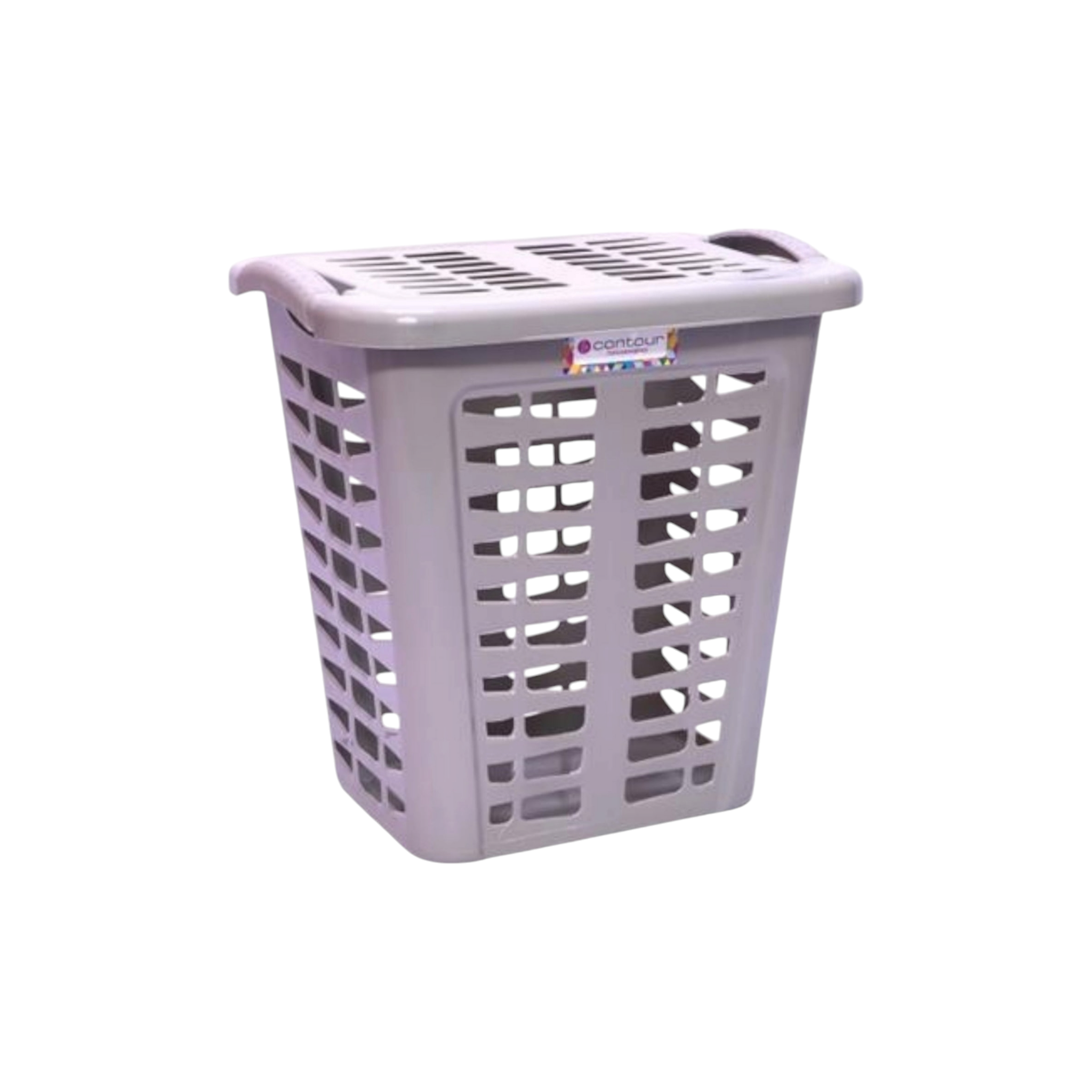 Mega Linen Laundry Basket Bin Contour Housewares Buzz