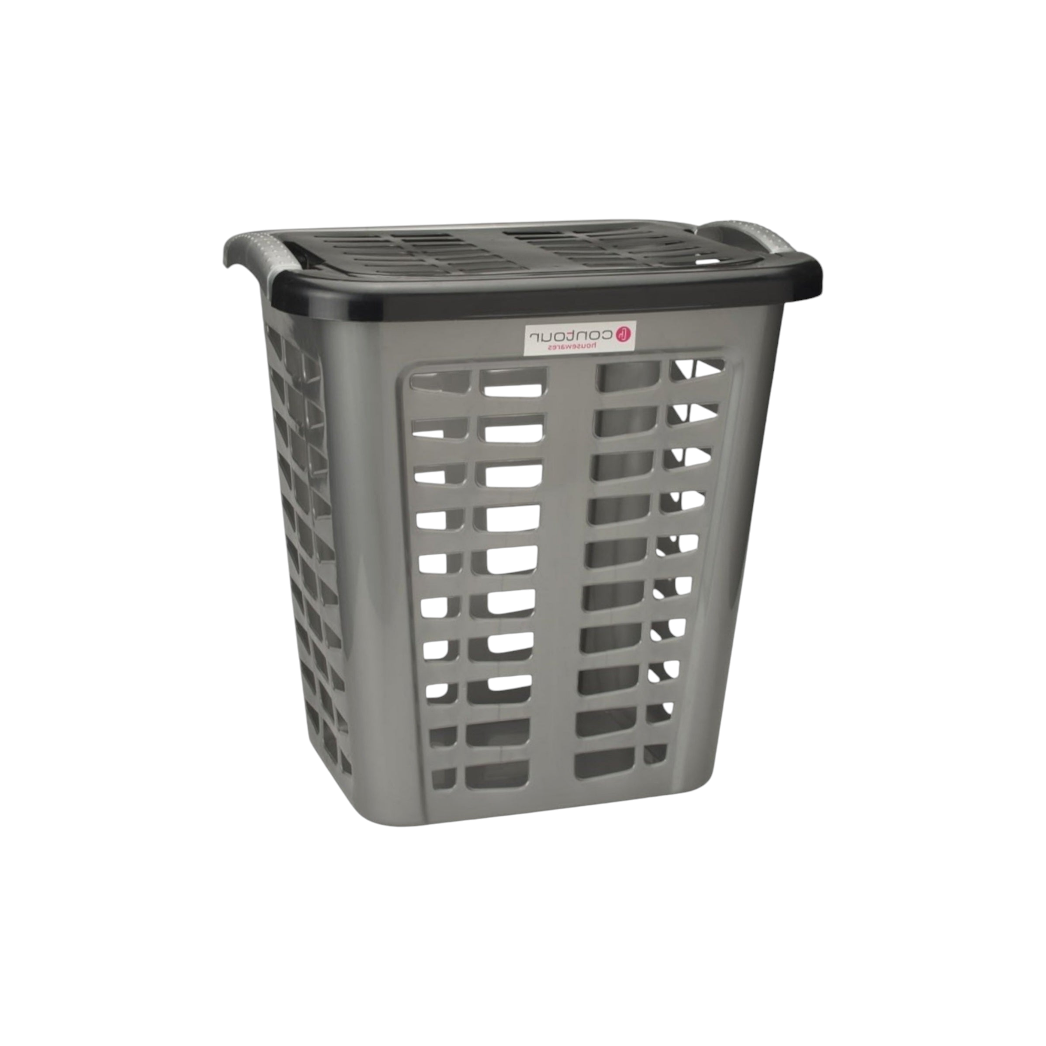Mega Linen Laundry Basket Bin Contour Housewares Buzz