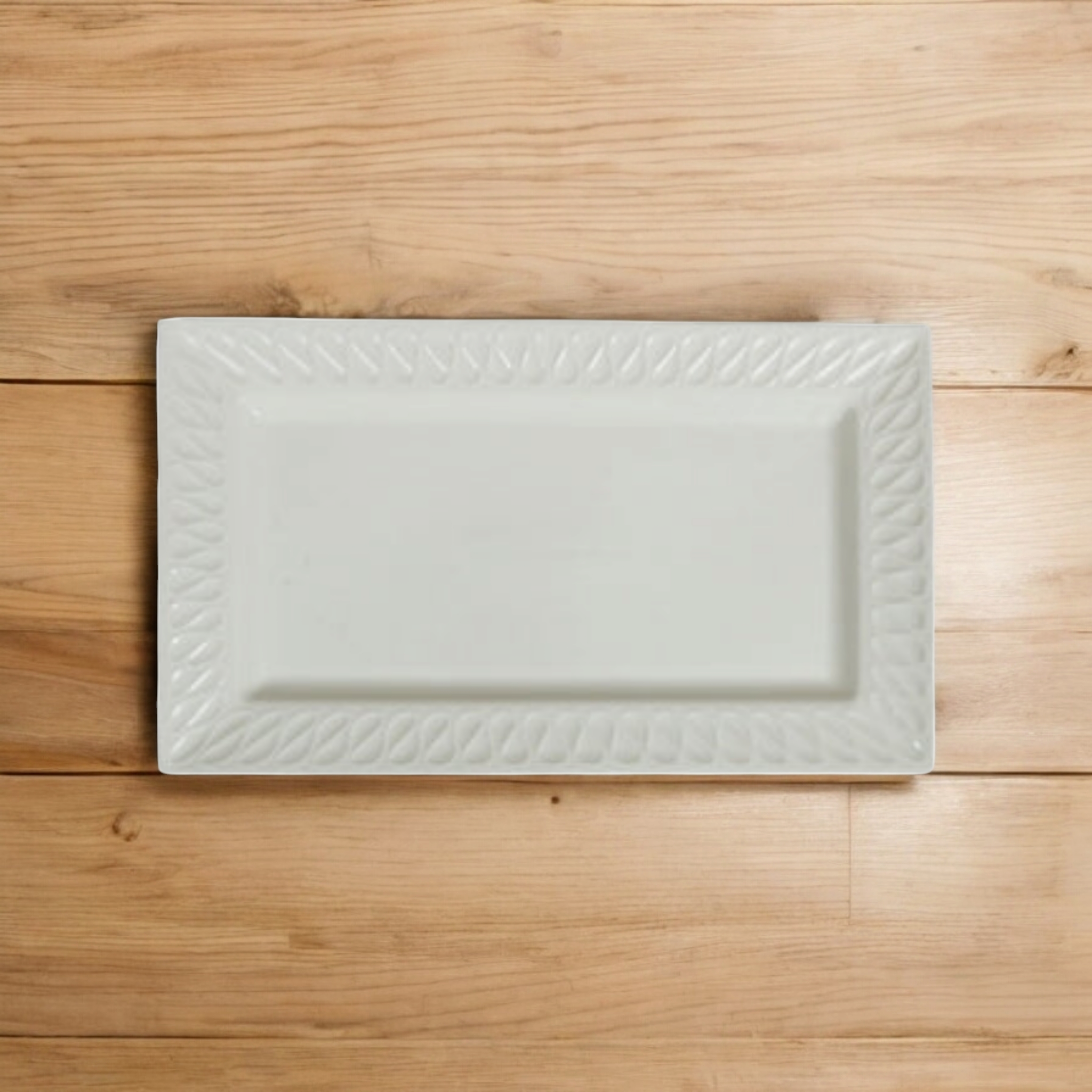 Ceramic Serving Platter Rectangle 35x21x2.5cm 32632