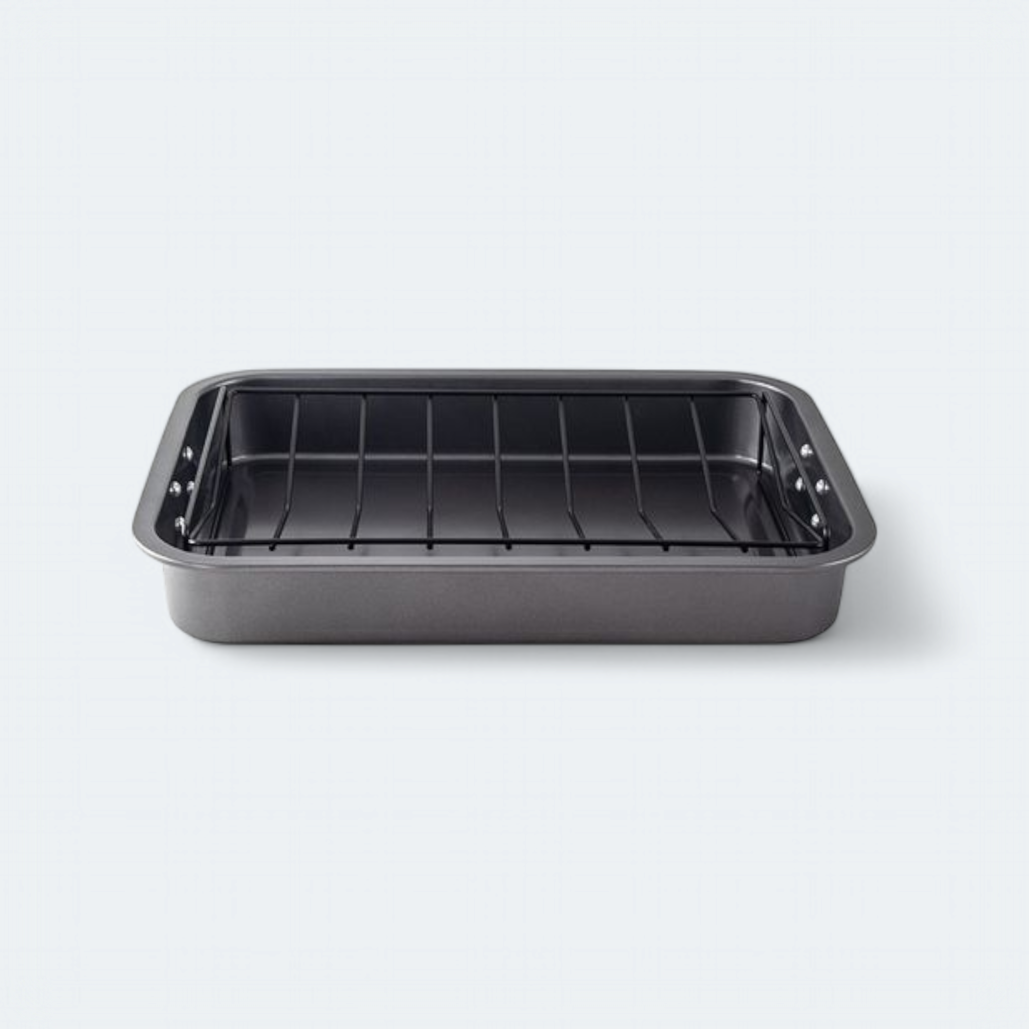 Regent Cookware Roasting pan Non Stick with V-Grind and Stainless Steel Handle