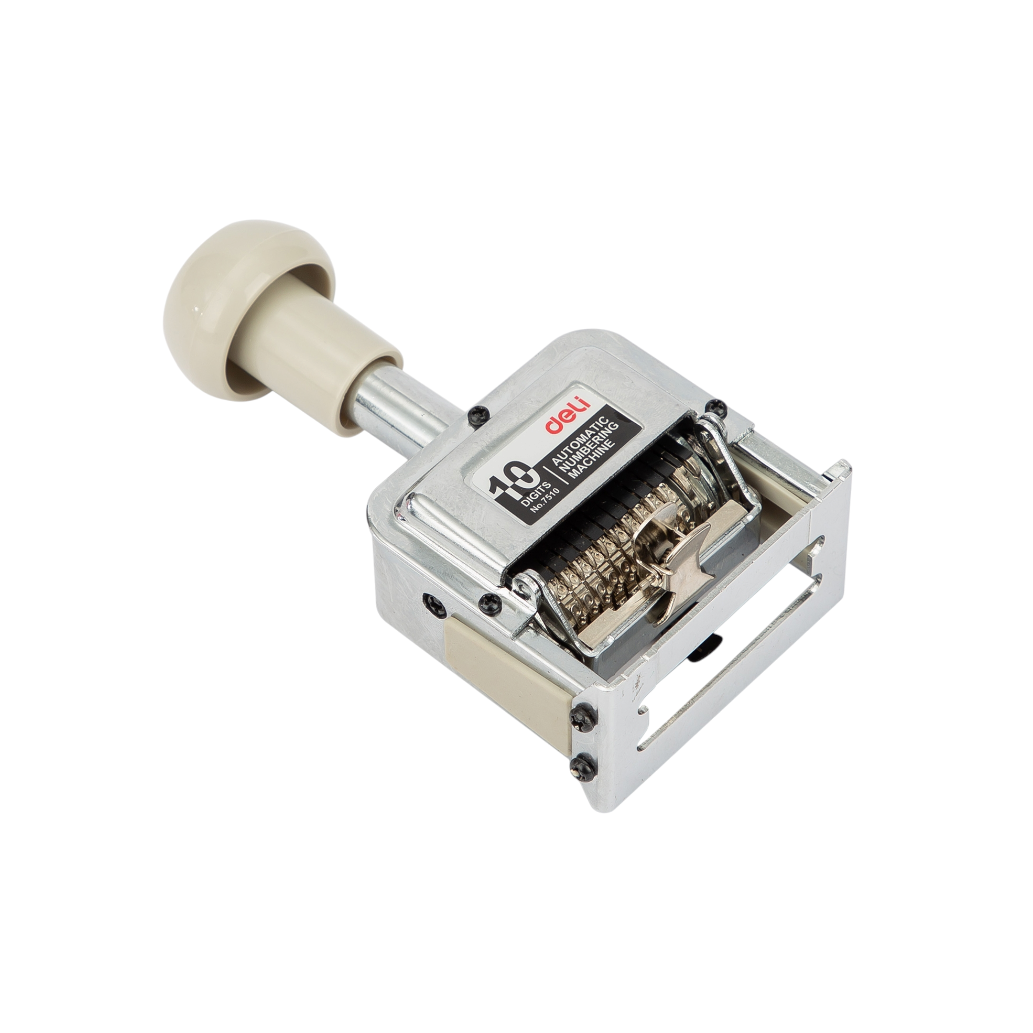 Deli Numbering Machine 10-Digits White