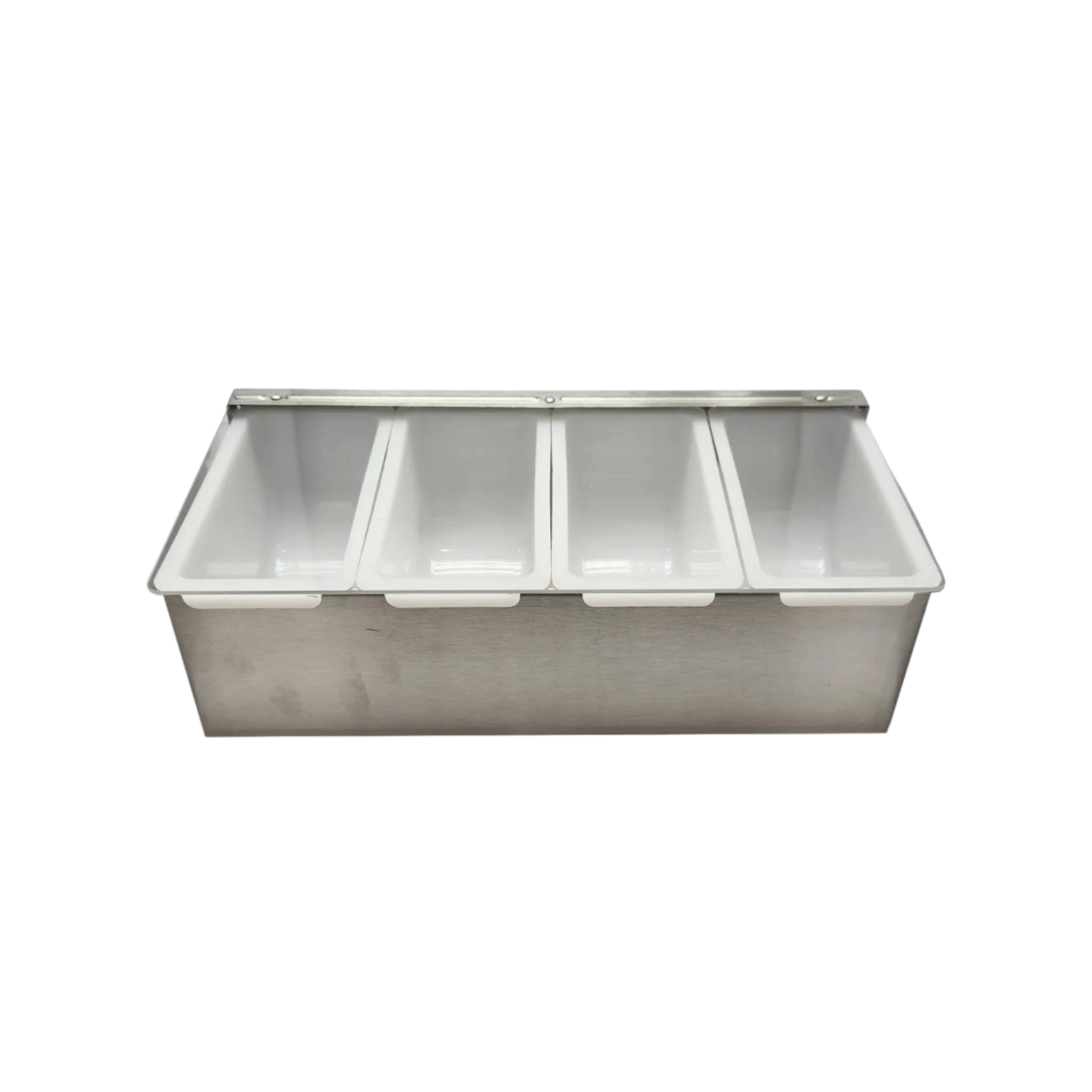 Condiment Set Stainless Steel 4 Insert SGN283