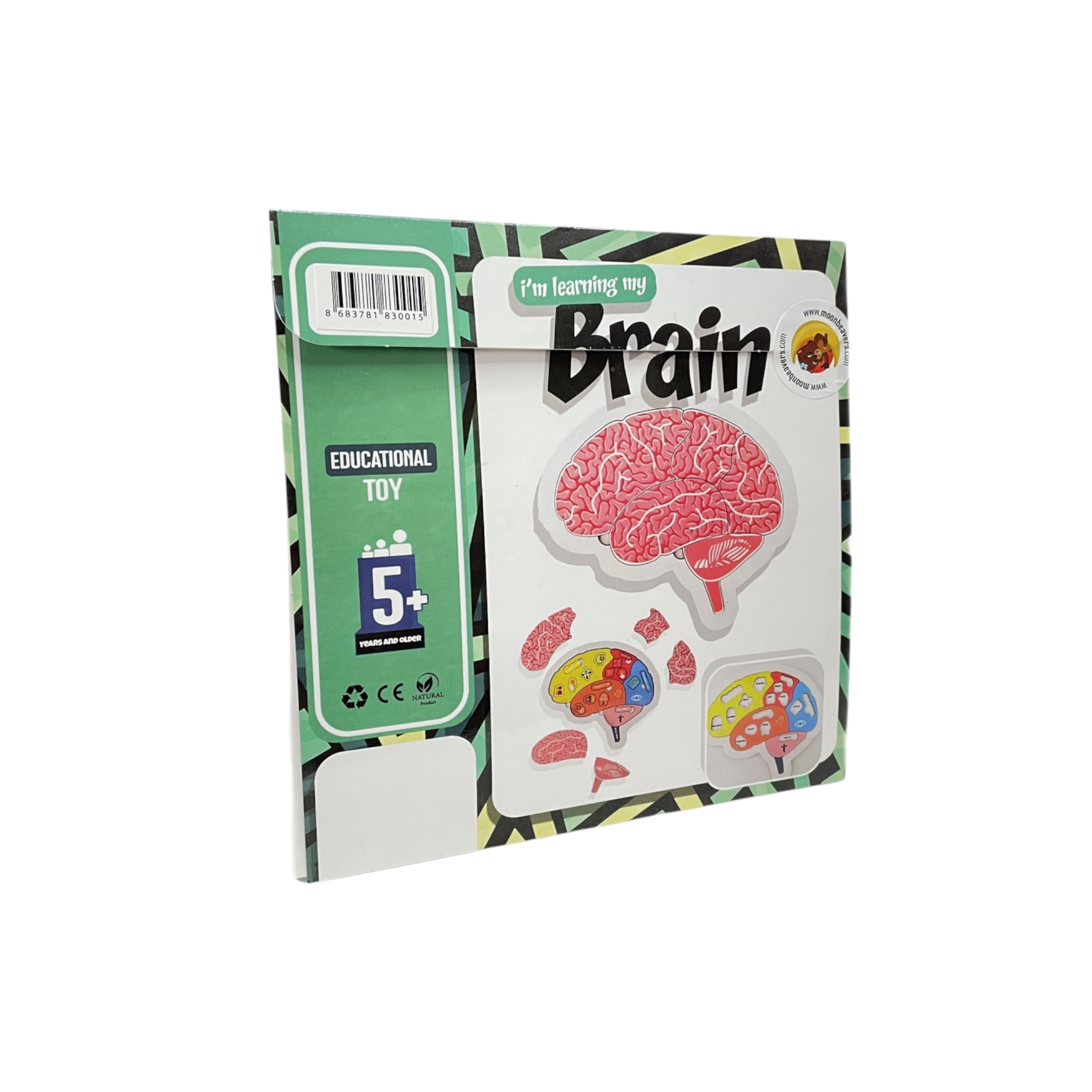 Educational Toy I am Learning My Brain Puzzle 20x20cm MB36