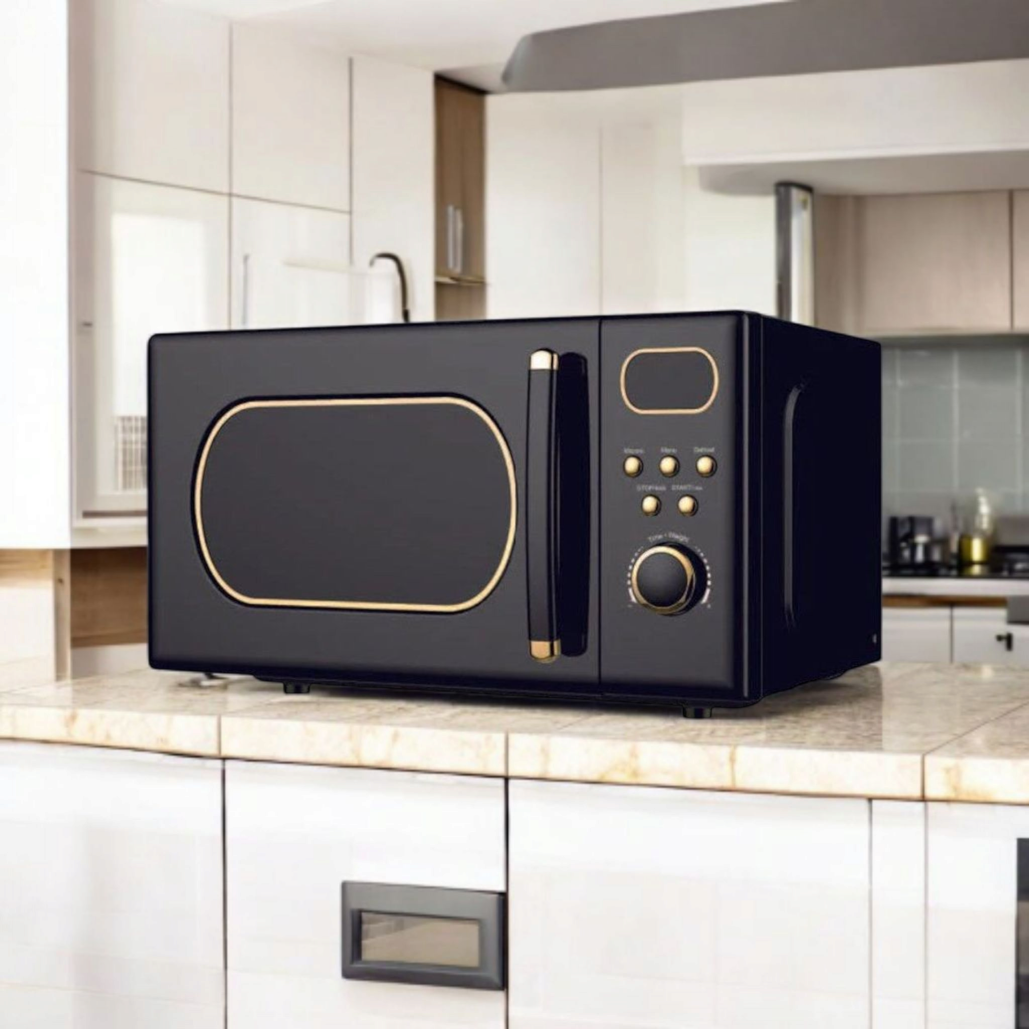 Sunbeam Retro 20 Litre Digital Microwave Oven SURMO-20