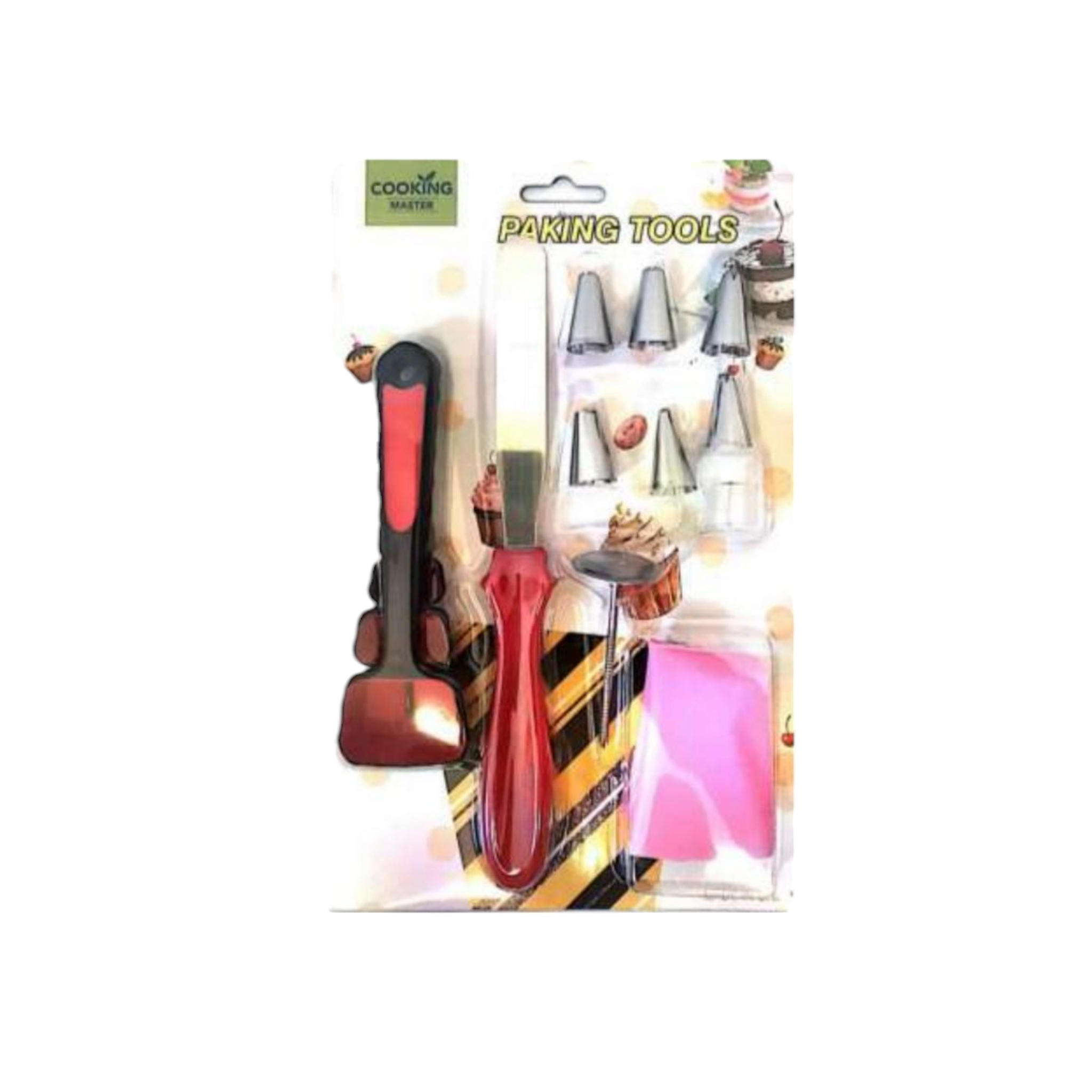 Cake Decorating Set with Measuring Spoon 10pcs