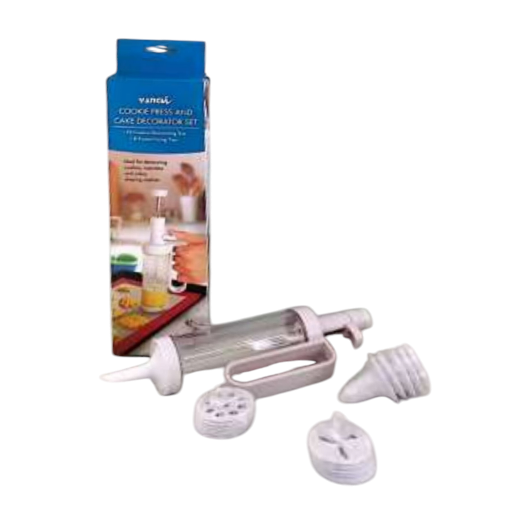 Cookie Press & Cake Decorating Set