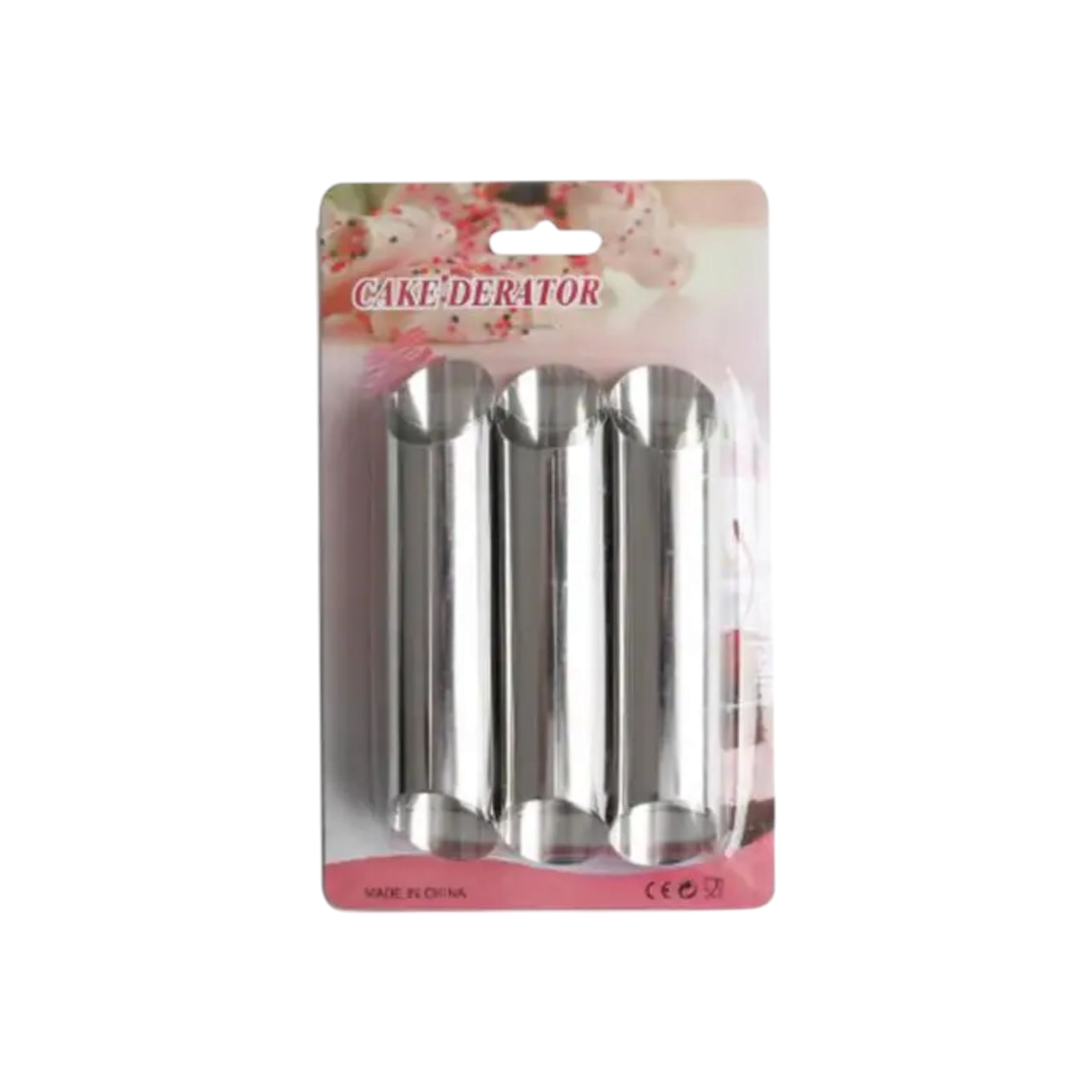 Bakeware Tool Cone Shaped 3pc Set Stainless Steel