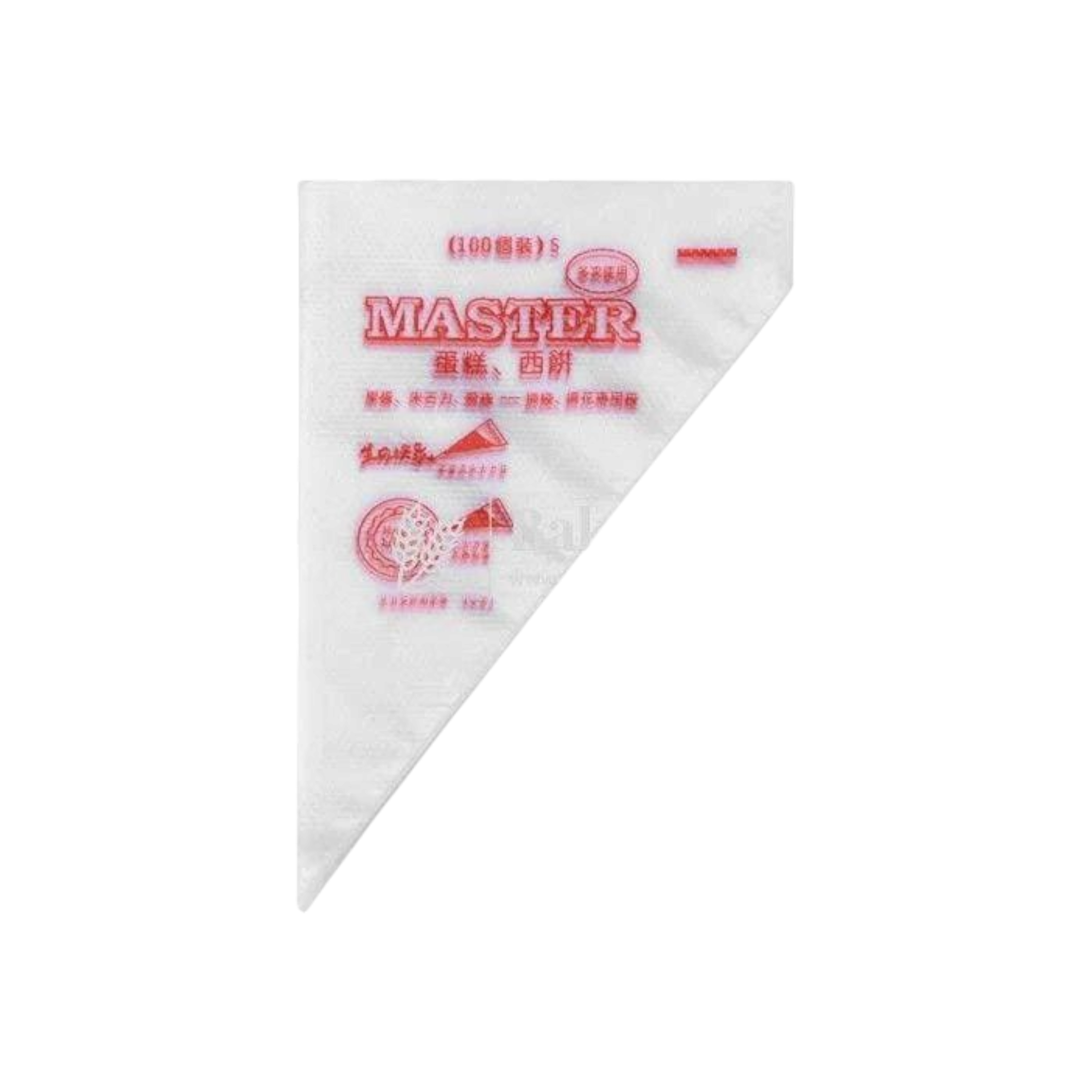 Plastic Piping Pastry Bags 25x35cm HDPE 100pack