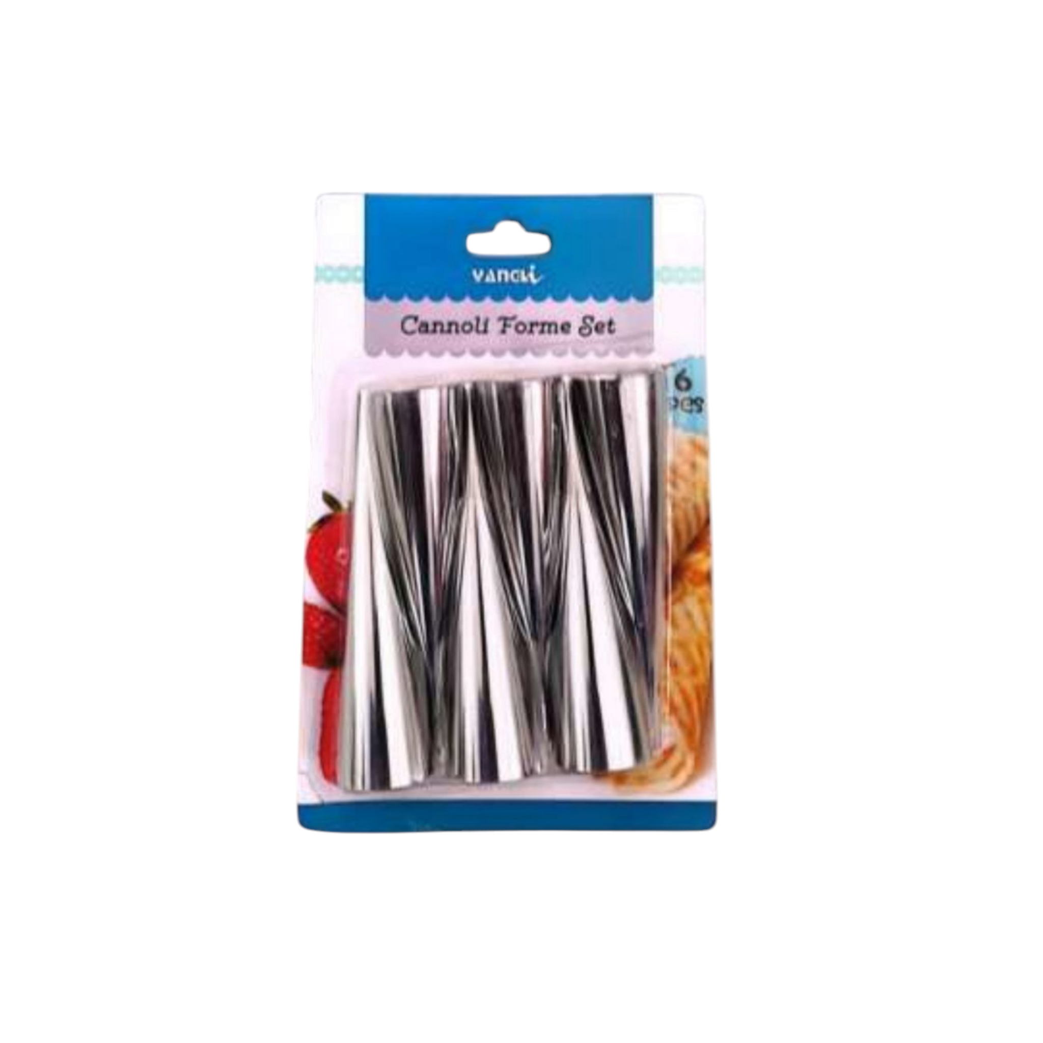 Mini Cannoli Tube Forme Set 6pc