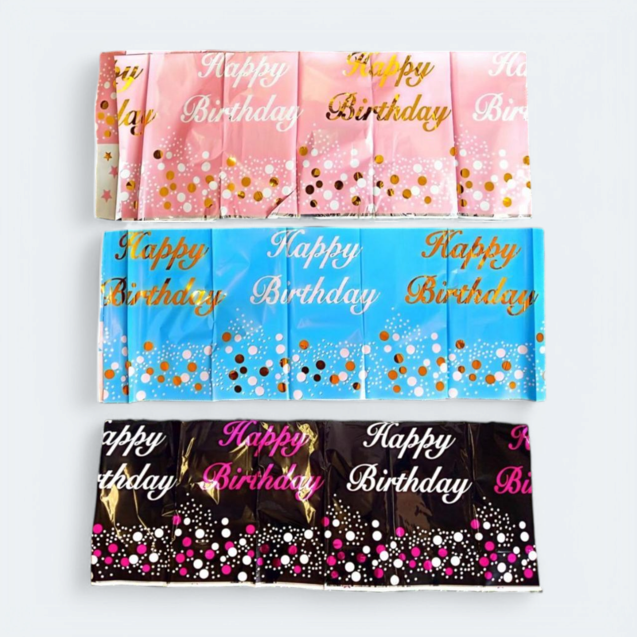 Disposable Waterproof Tablecloth Birthday Party Patterned 137x183cm