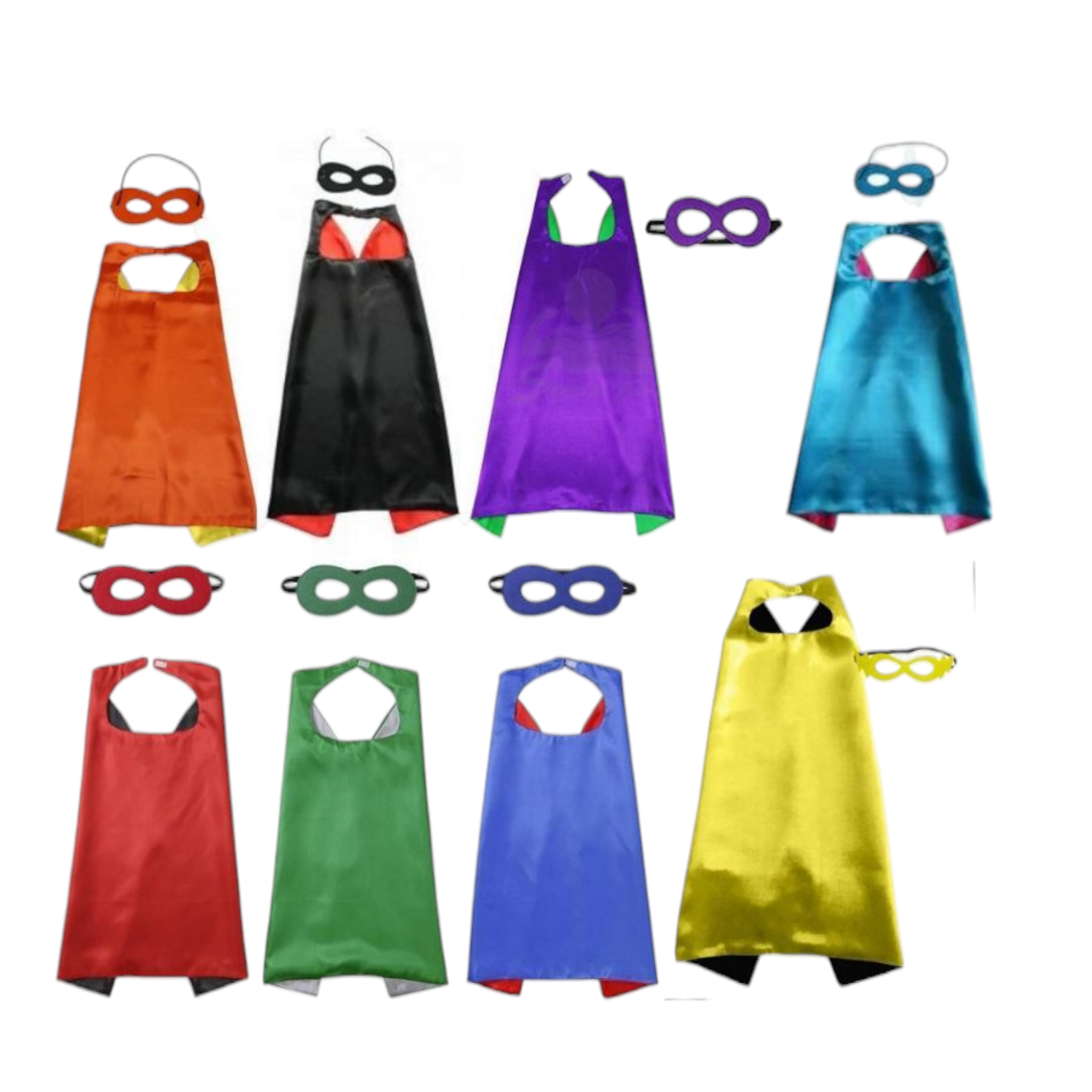 KIds Party Cape with Mask Eye Mask