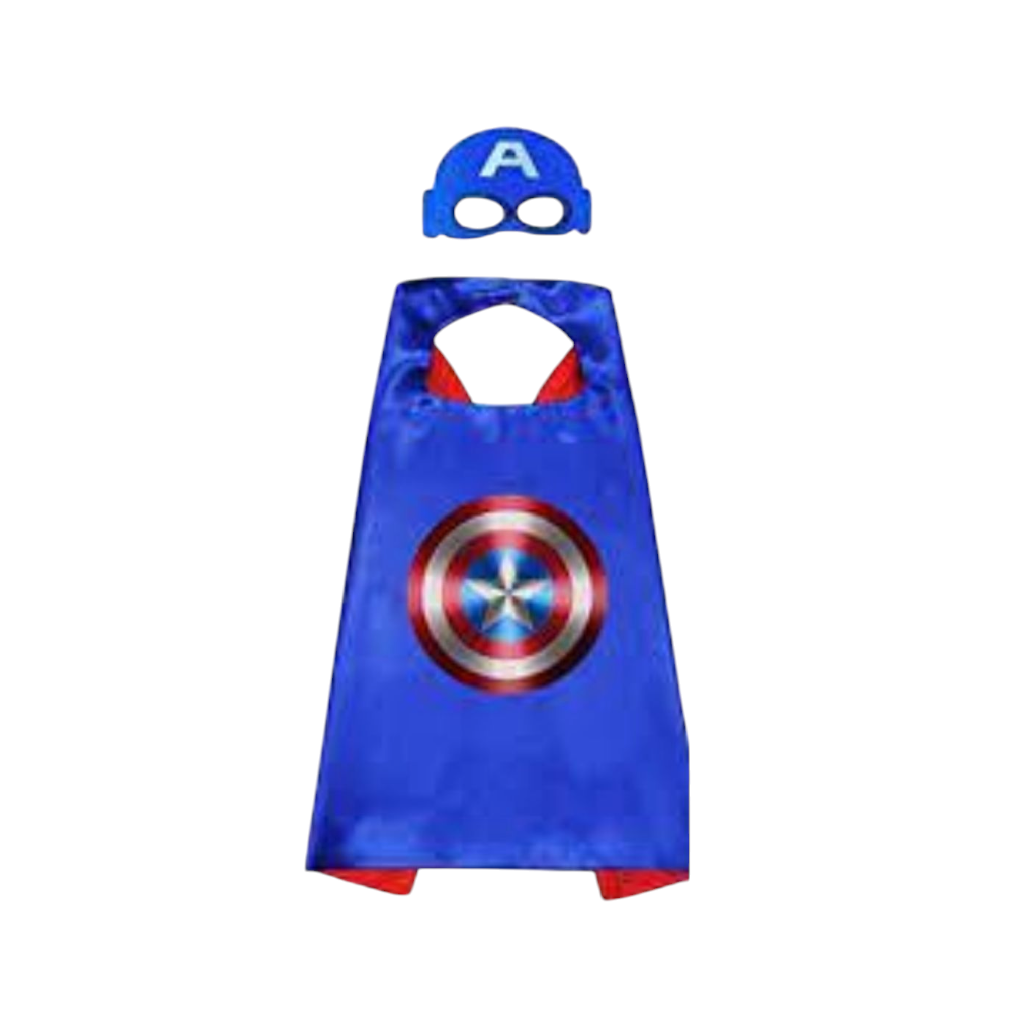 Kids Party Captain America Cape with Mask