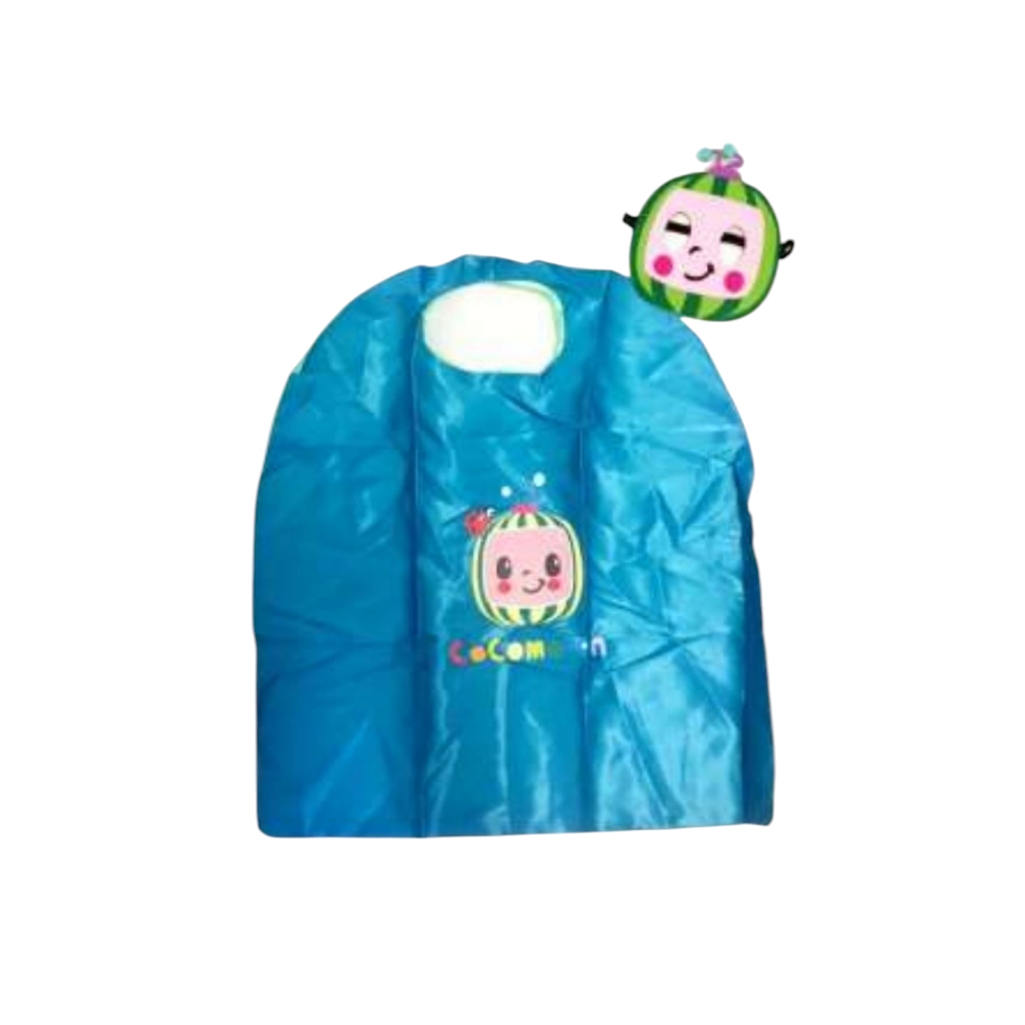 Kids Party Double-Deck Coco Melon Cape with Mask