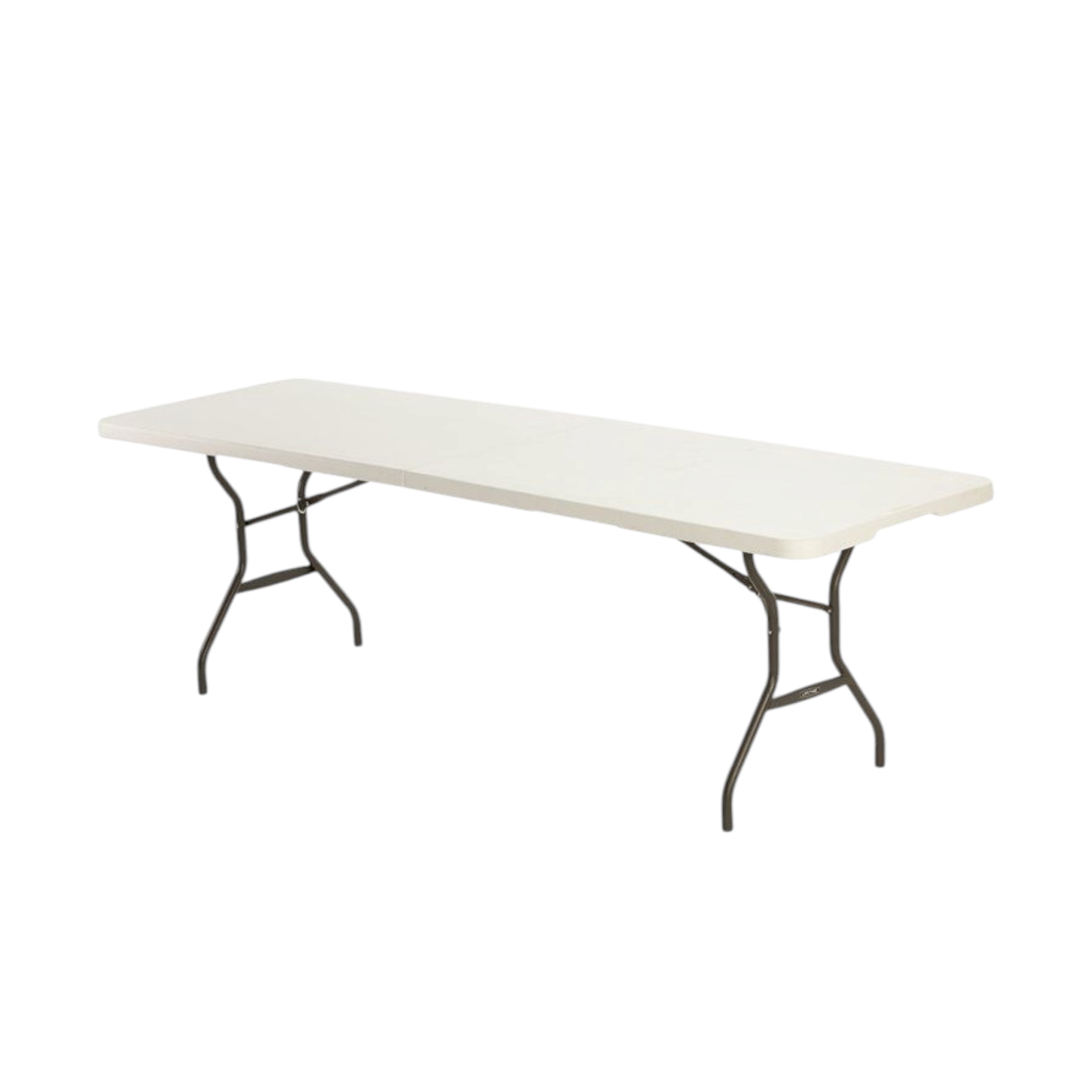 2.4m Trestle Plastic Folding Table 8ft