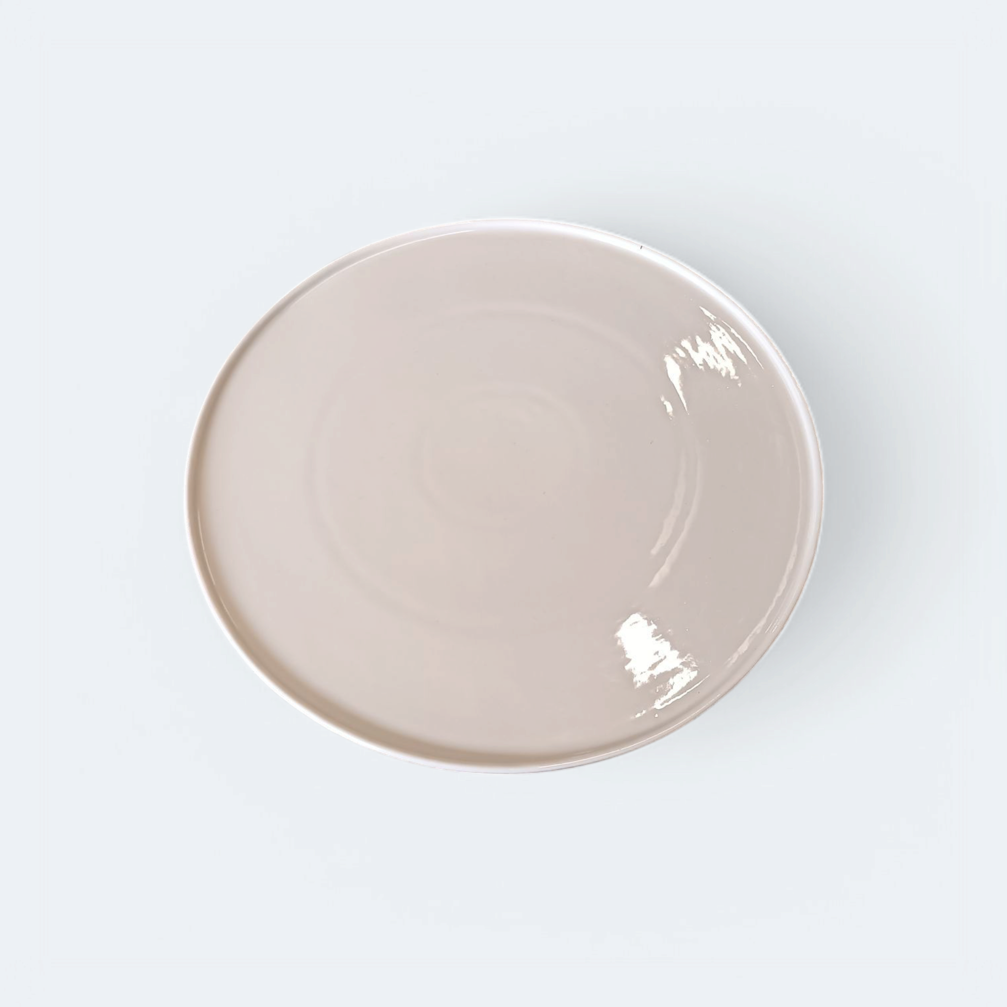 White Ceramic Pizza Plate 28x1.3cm