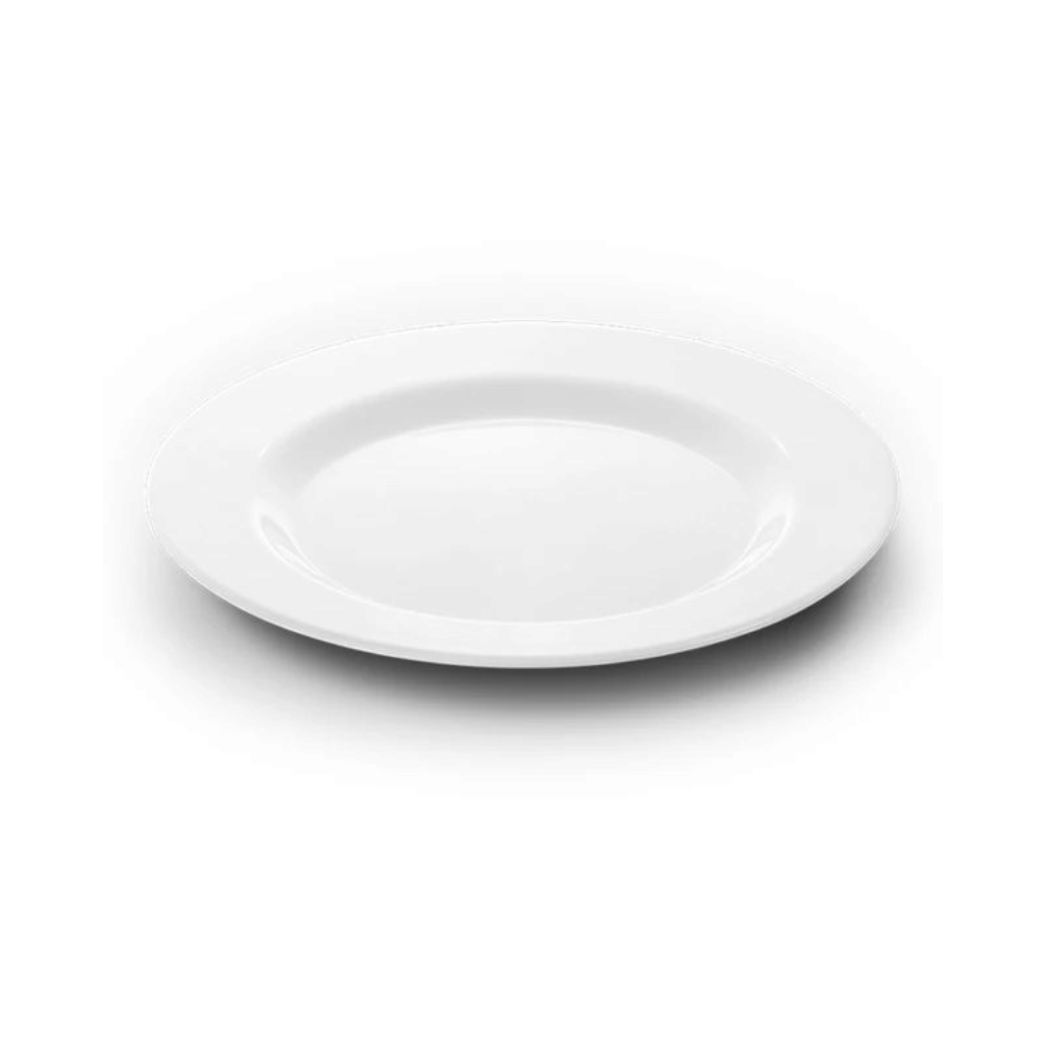 Ceramic Dinner Plate 10.5Inch White