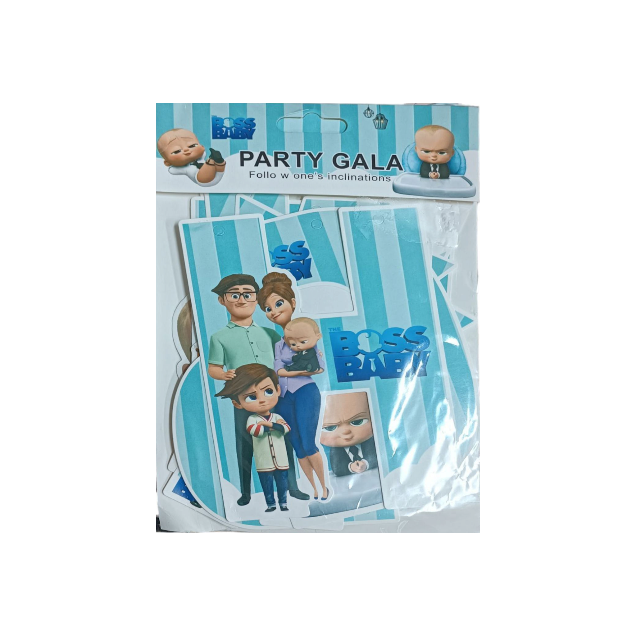 Disney Boss Baby Happy Birthday Banner 13pcs