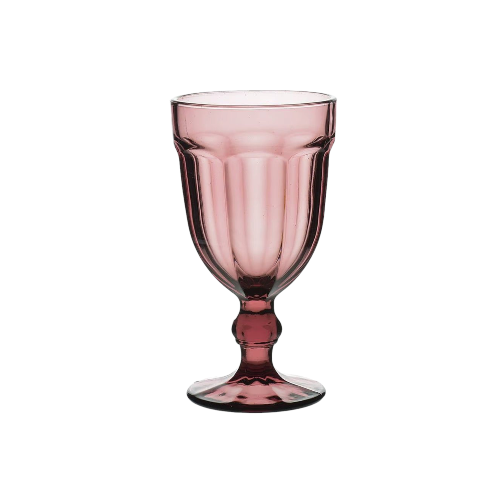 Diamond Libbey Glass Tumbler Stemmed 6pack