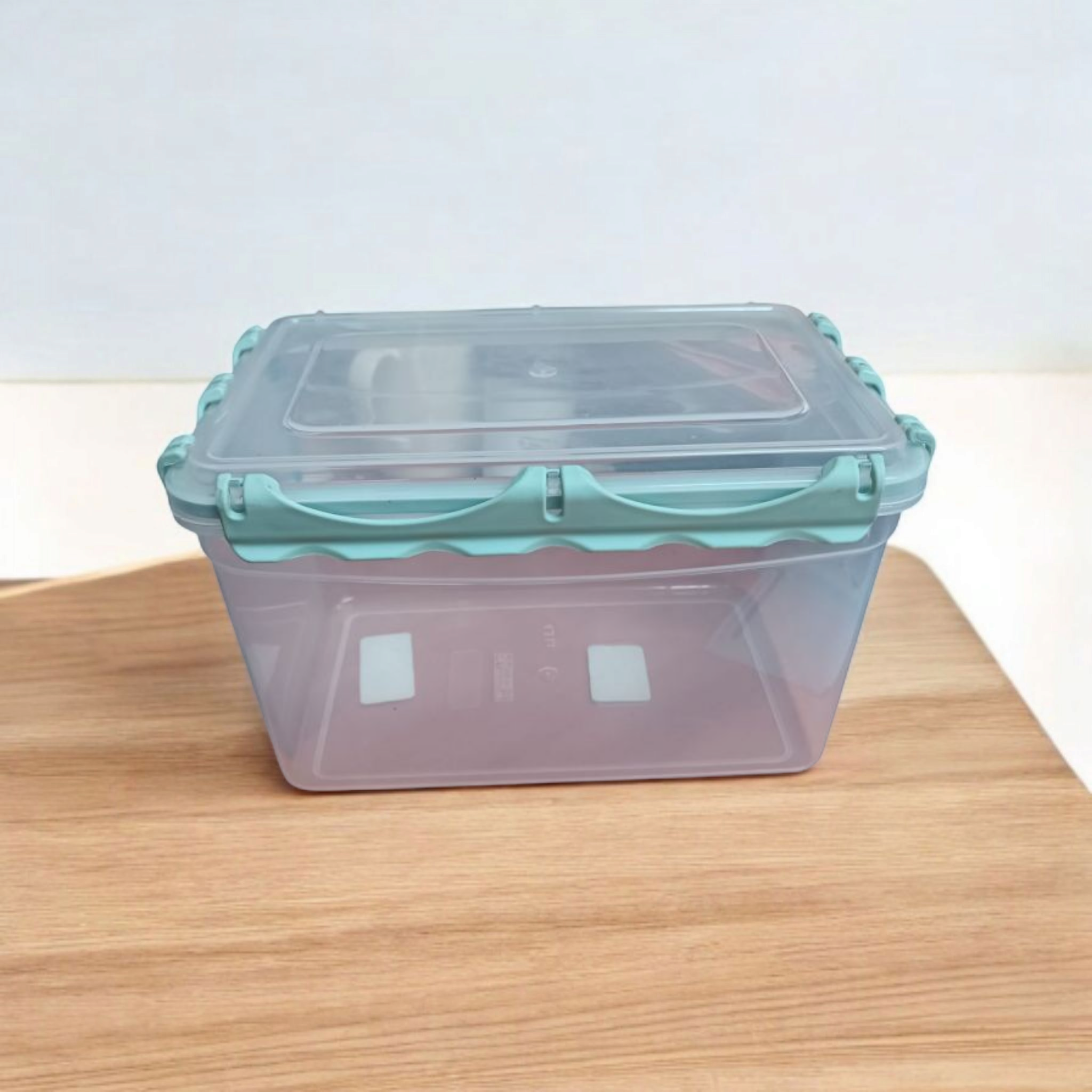 Nu Ware Plastic Valencia Clip Deep Storage Box 4.3L