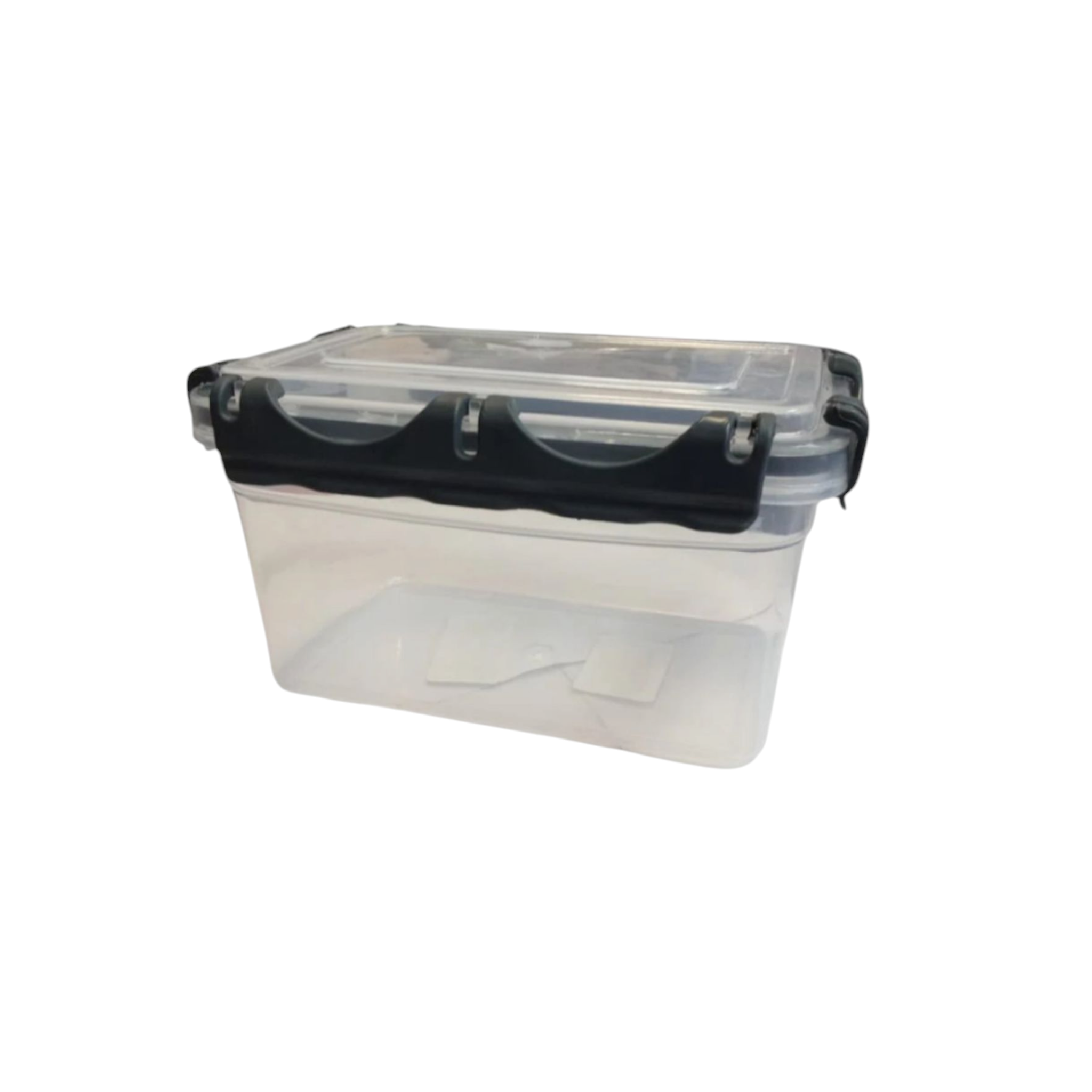 Nu Ware Plastic Valencia Clip Deep Storage Box 1.3L 9x8.5x14.5cm