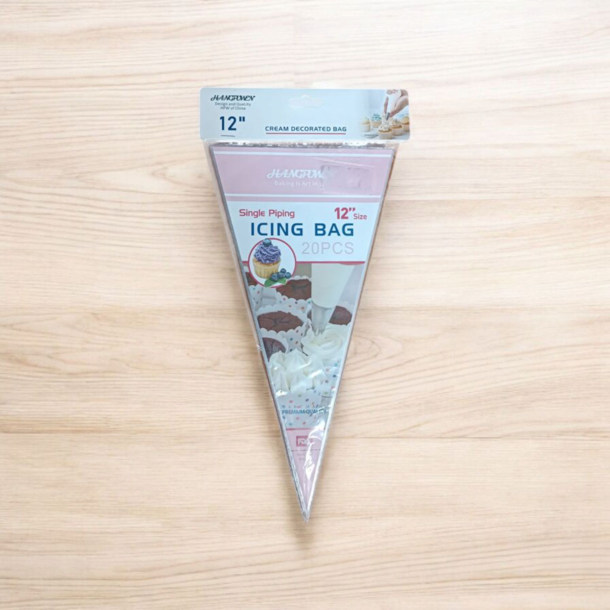 Piping Icing Bags 12inch Single 20pack