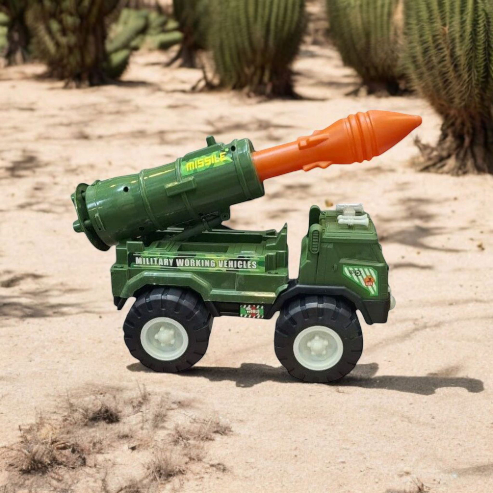 Toy Truck Missile 19x32x14cm
