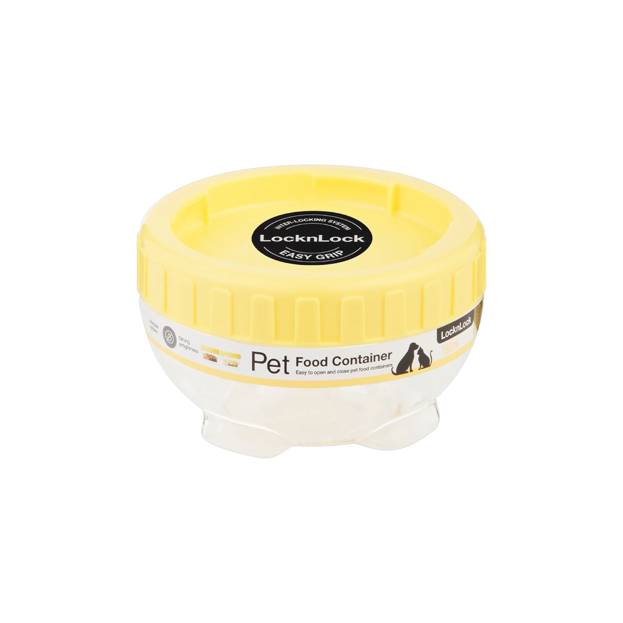180ml LocknLock Pet Food Container White INL305PET