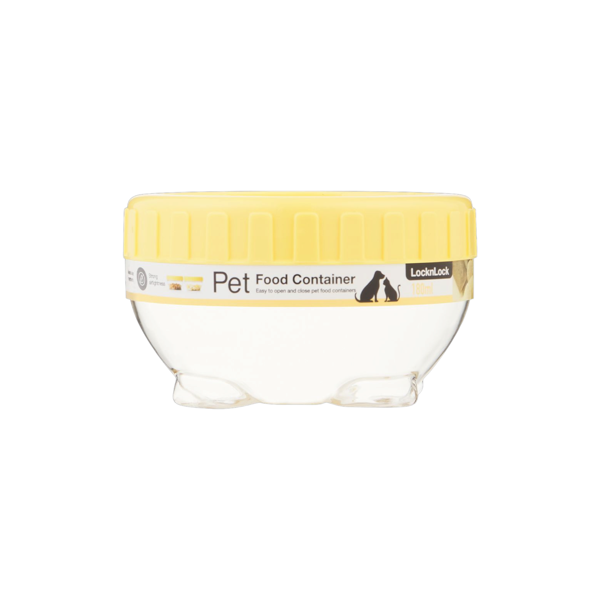 180ml LocknLock Pet Food Container White INL305PET