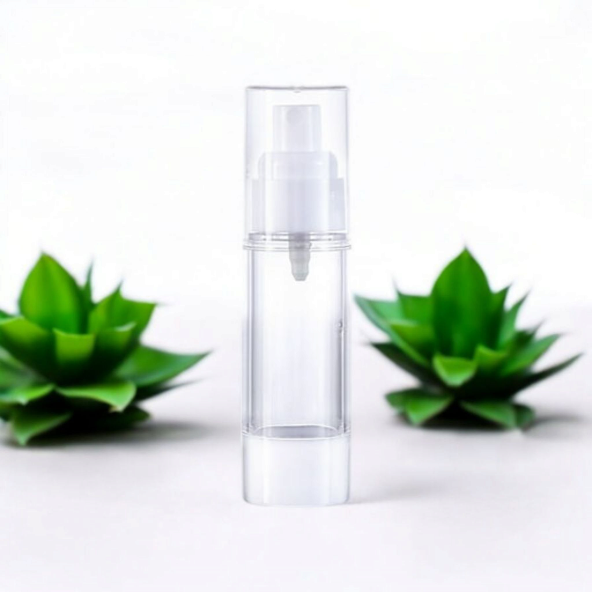 Airless Vacuum Pump Acrylic Cosmetic Bottle Container