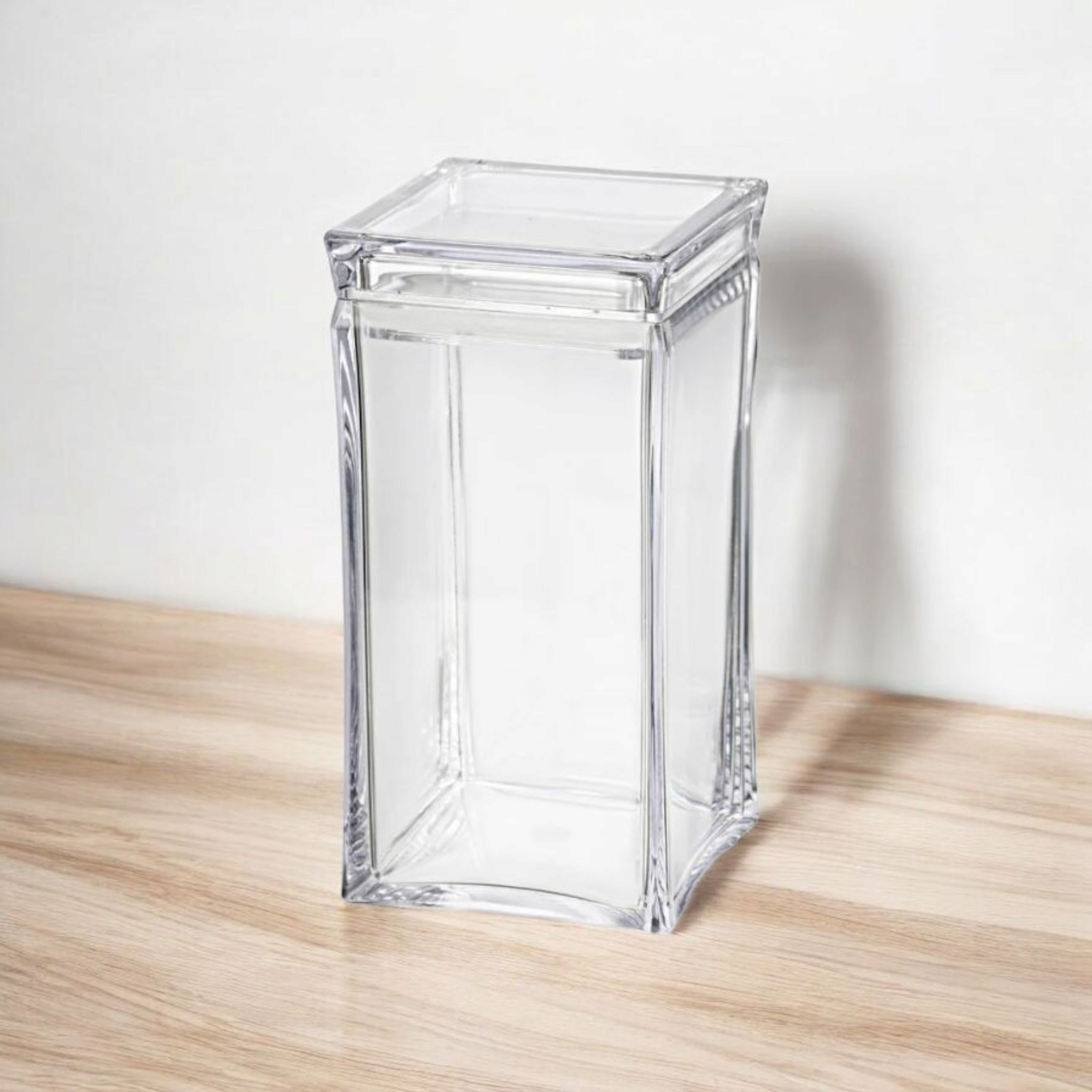 Felli Prism Simple Square Canister Acrylic 1.2L