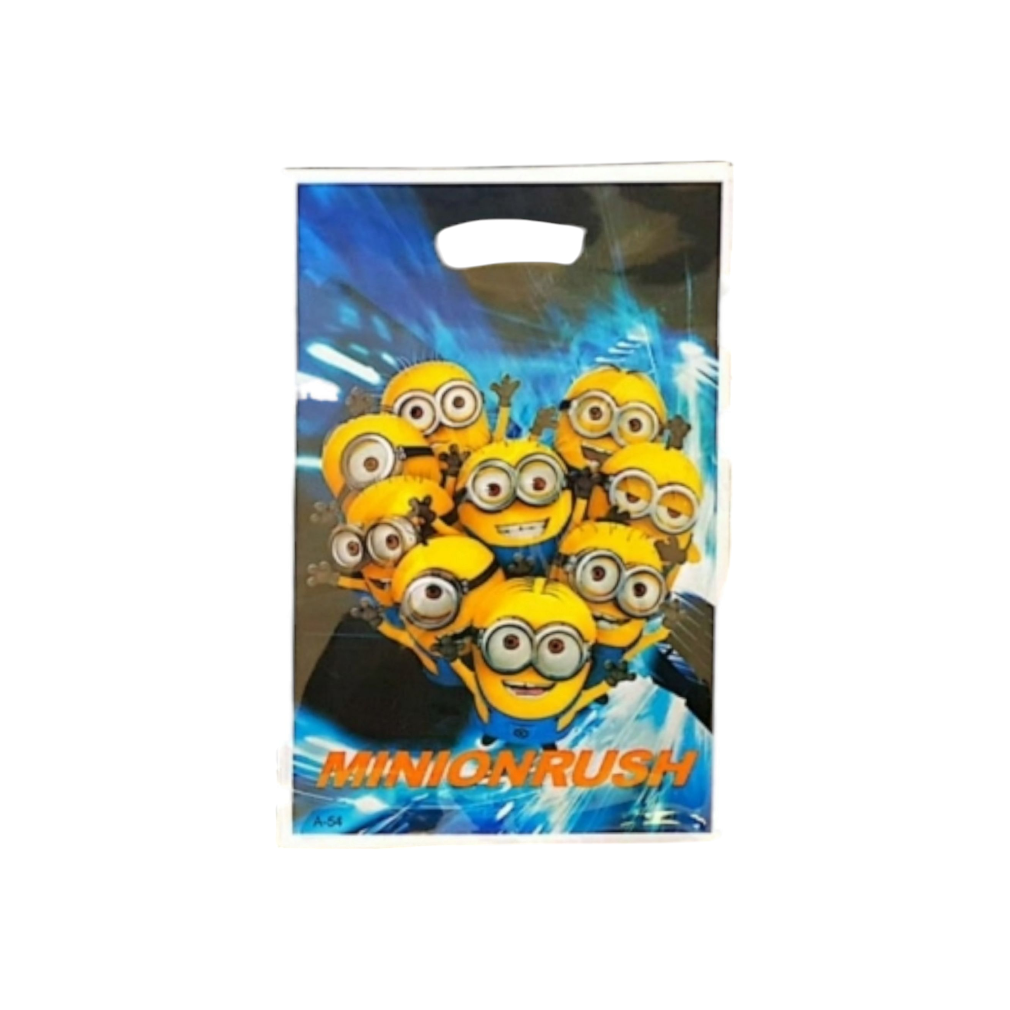 Disney Party Loot Plastic Treat Bags 16x25cm 10pack Die Cut Handle