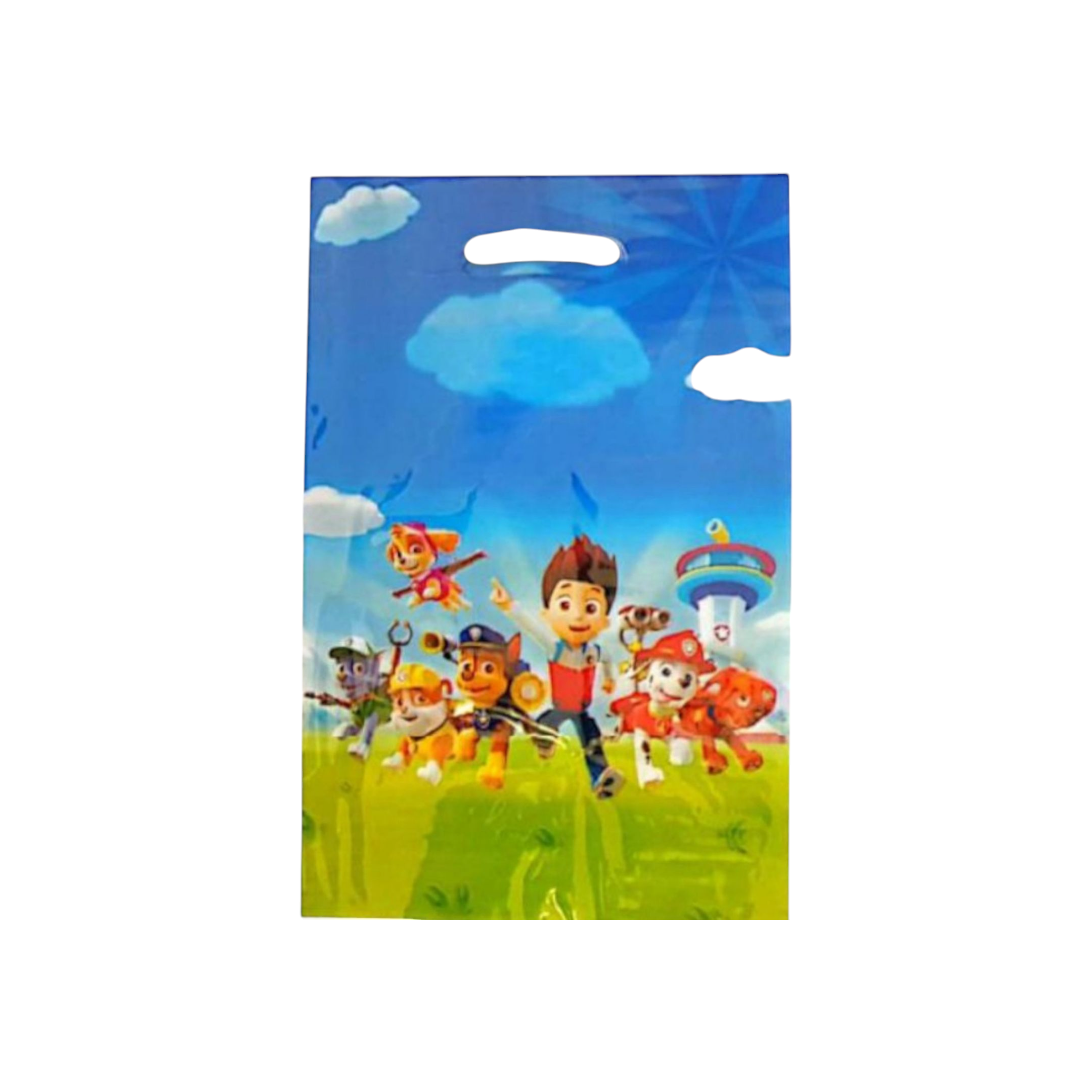 Disney Party Loot Plastic Treat Bags 16x25cm 10pack Die Cut Handle