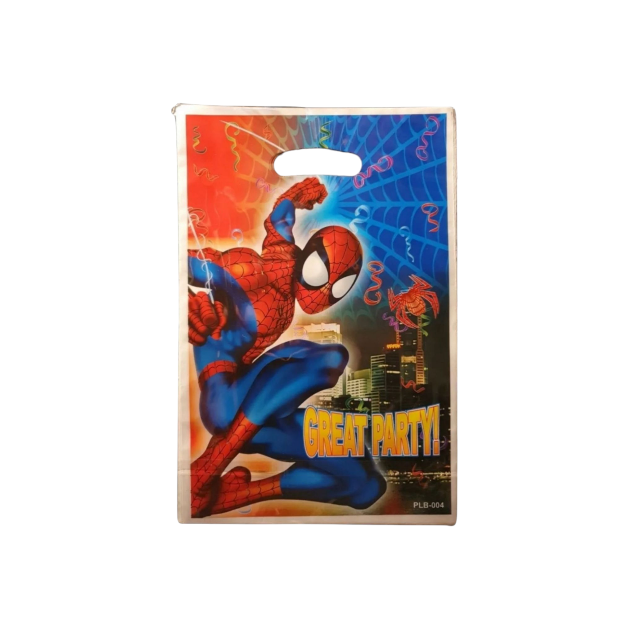 Disney Party Loot Plastic Treat Bags 16x25cm 10pack Die Cut Handle