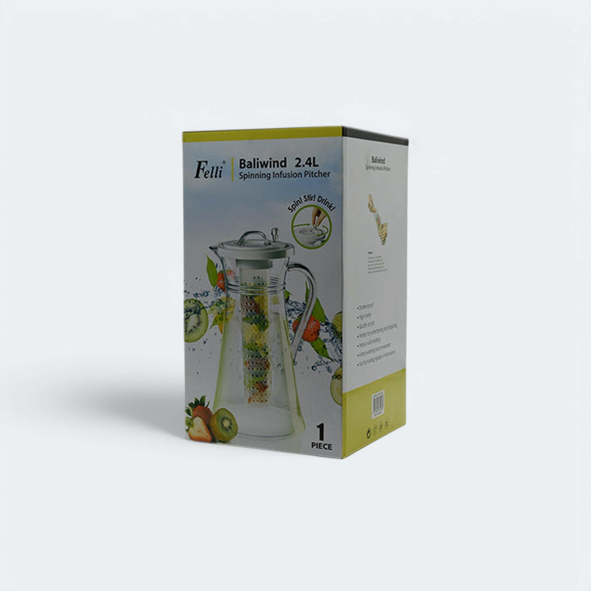 Felli Acrylic Jug Spinner Fruit 19549