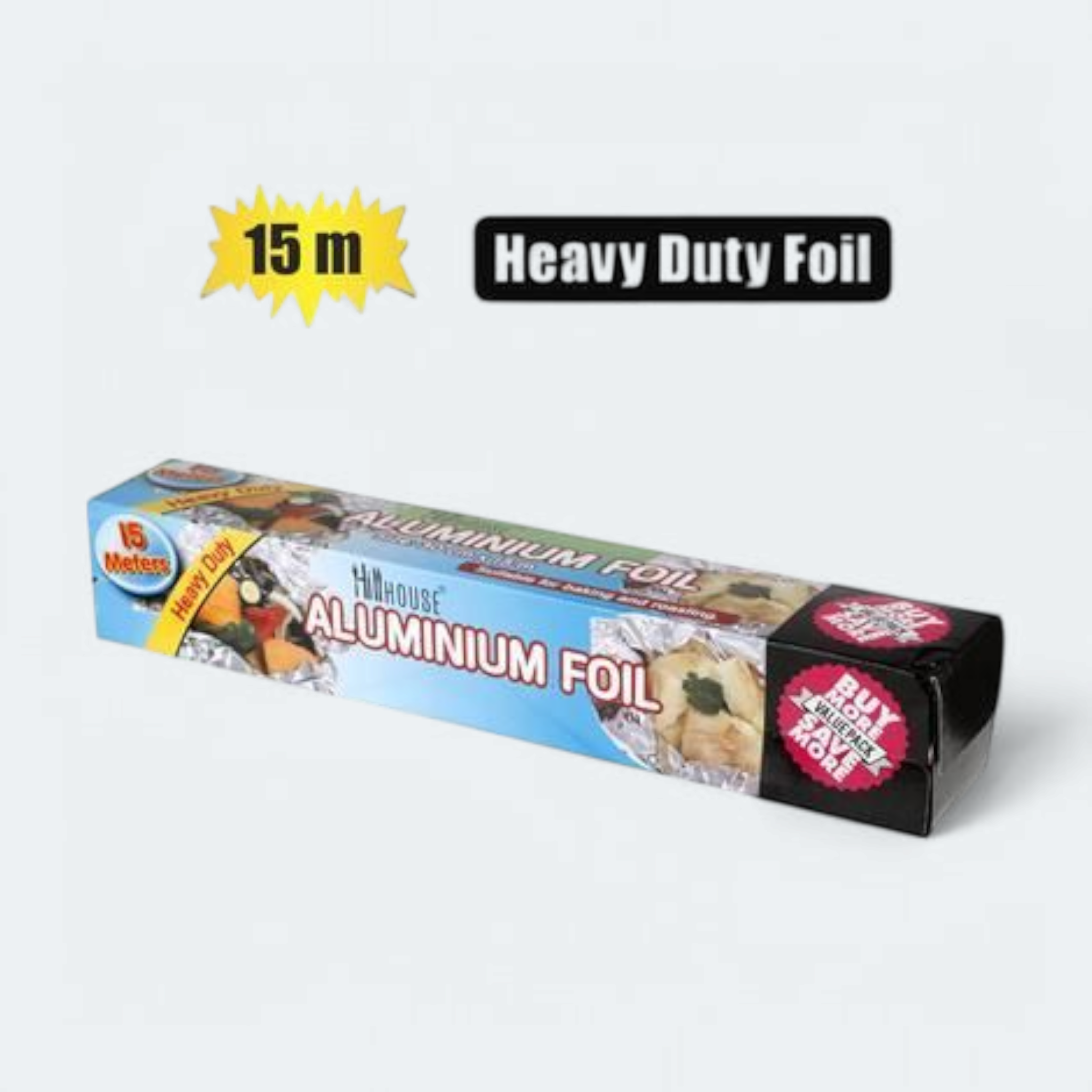 Hillhouse Heavy Duty Caterimg Foil 30cmx15m Disposable Roll