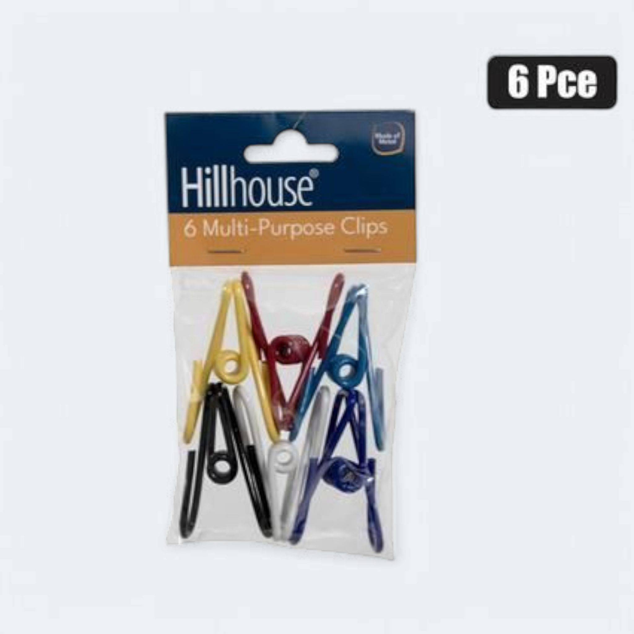 Hillhouse Metal Bag Sealer Clip 6pack