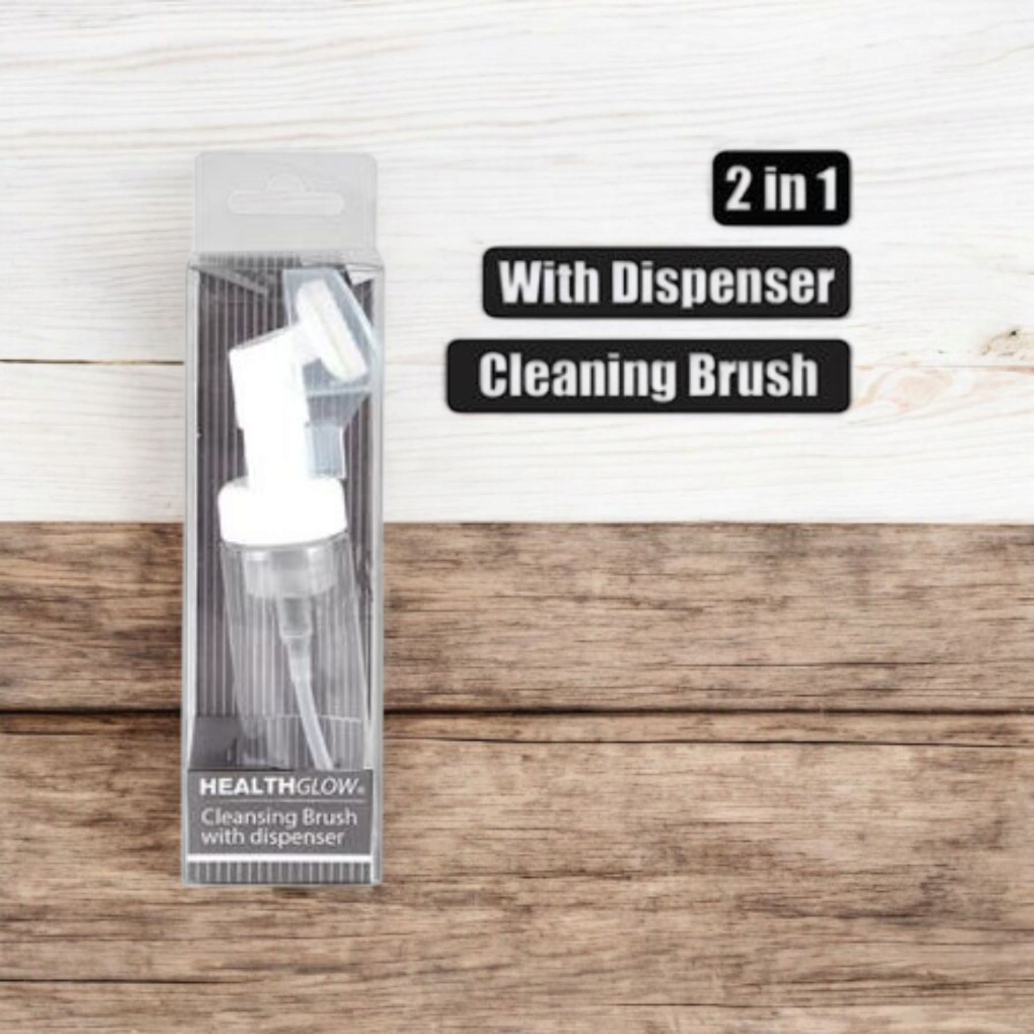 Facial Cleansing Brush with Dispenser 100ml